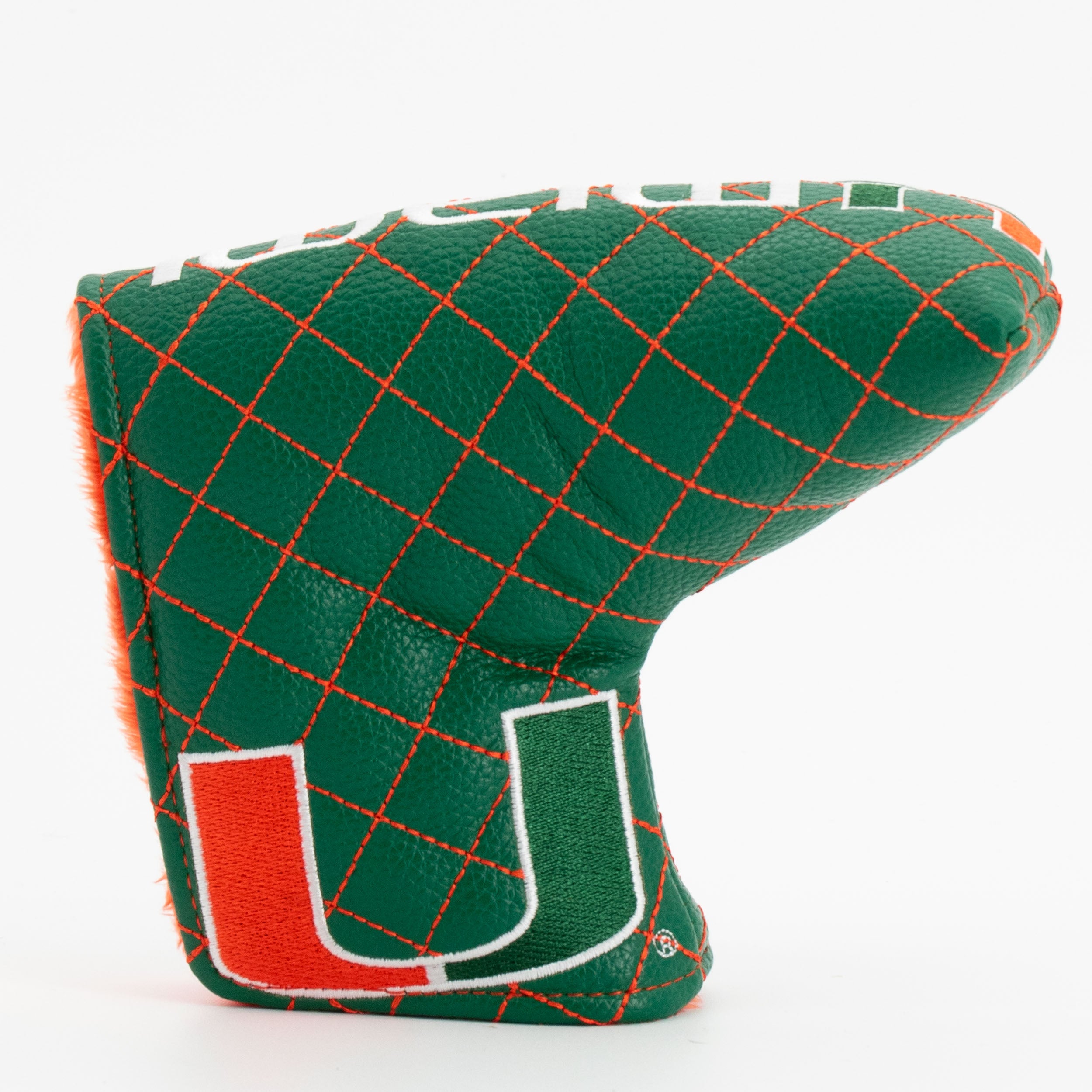 Miami Hurricanes Quited Blade Putter Cover (SOLID)