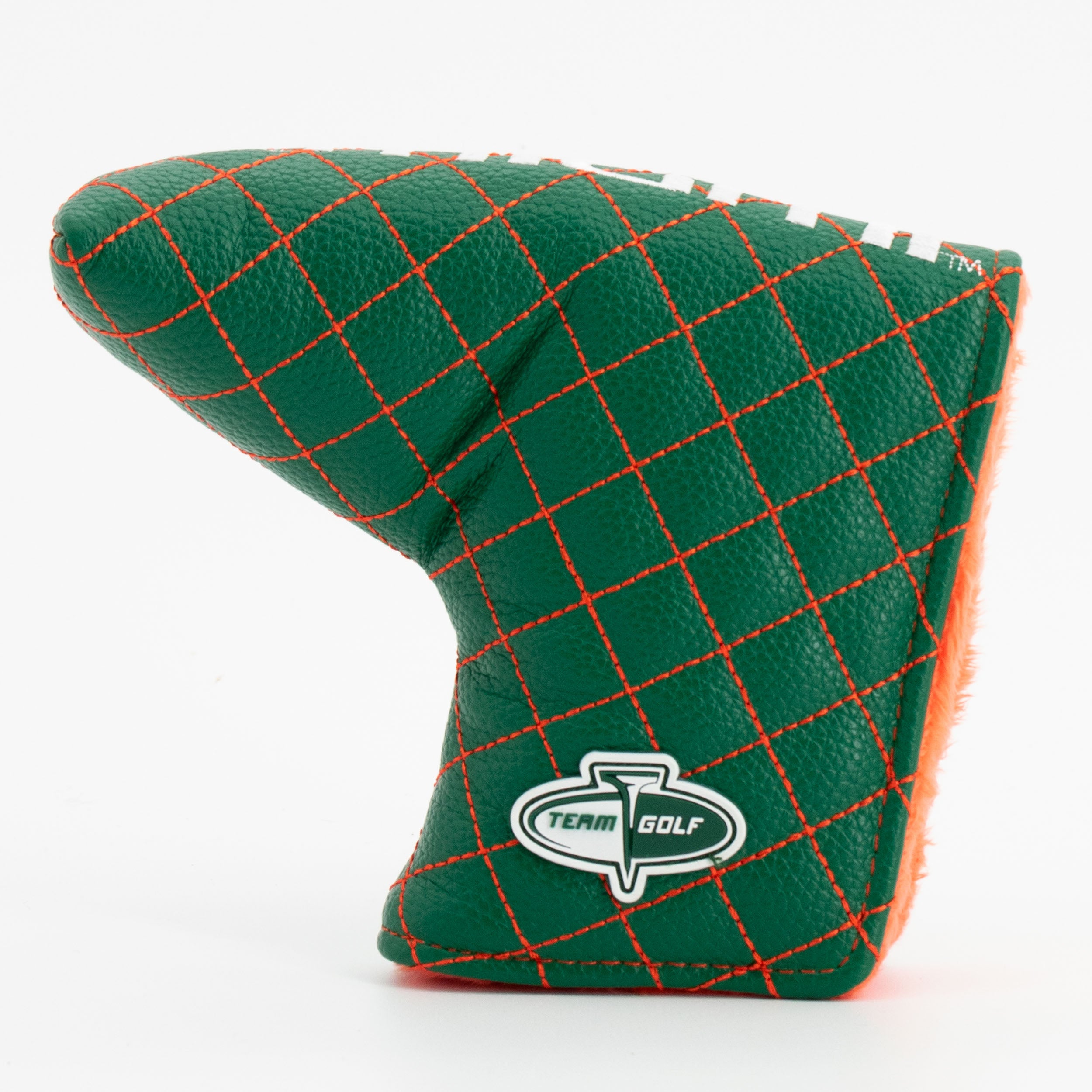 Miami Hurricanes Quited Blade Putter Cover (SOLID)