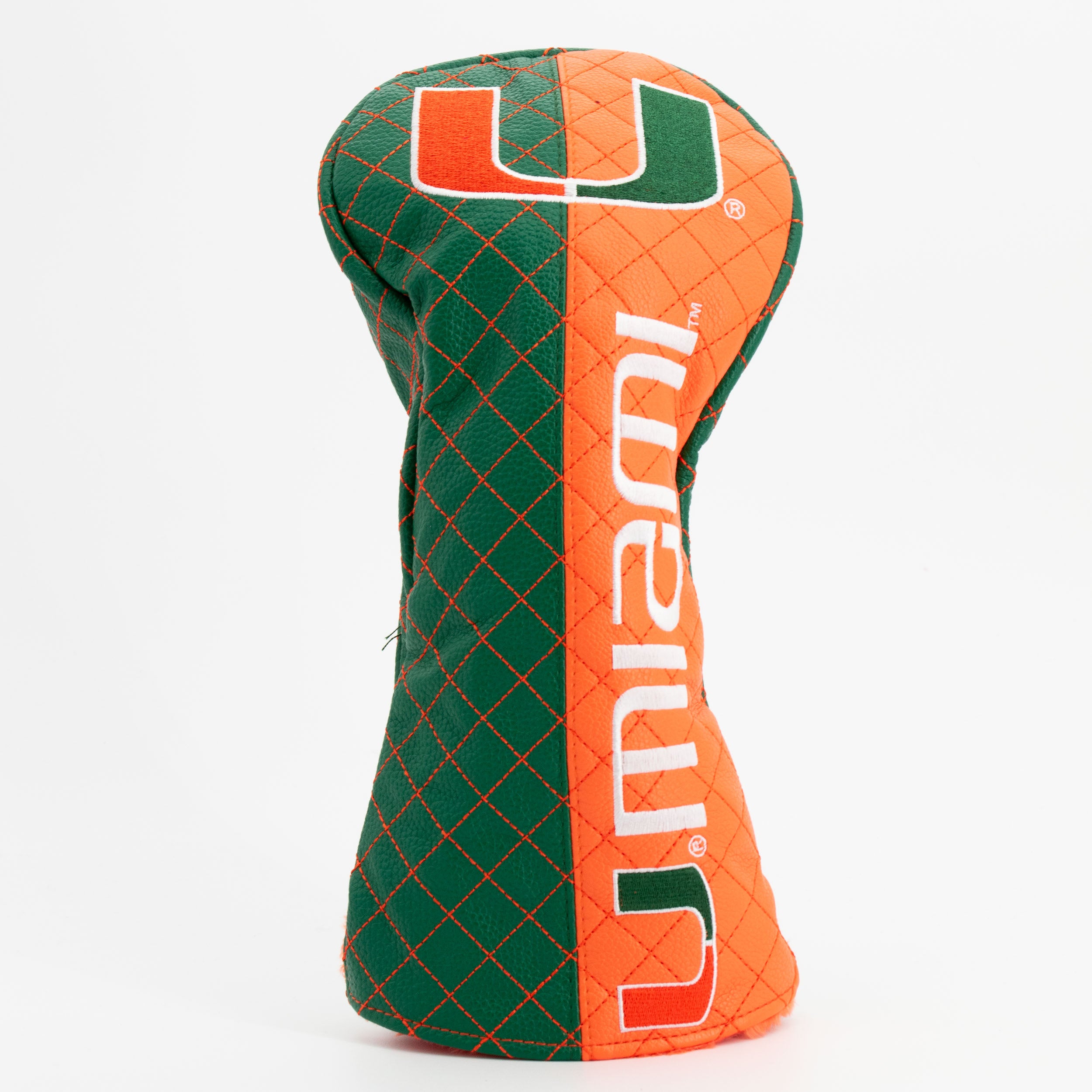 Miami Hurricanes Quilted Driver Headcover (SPLIT)
