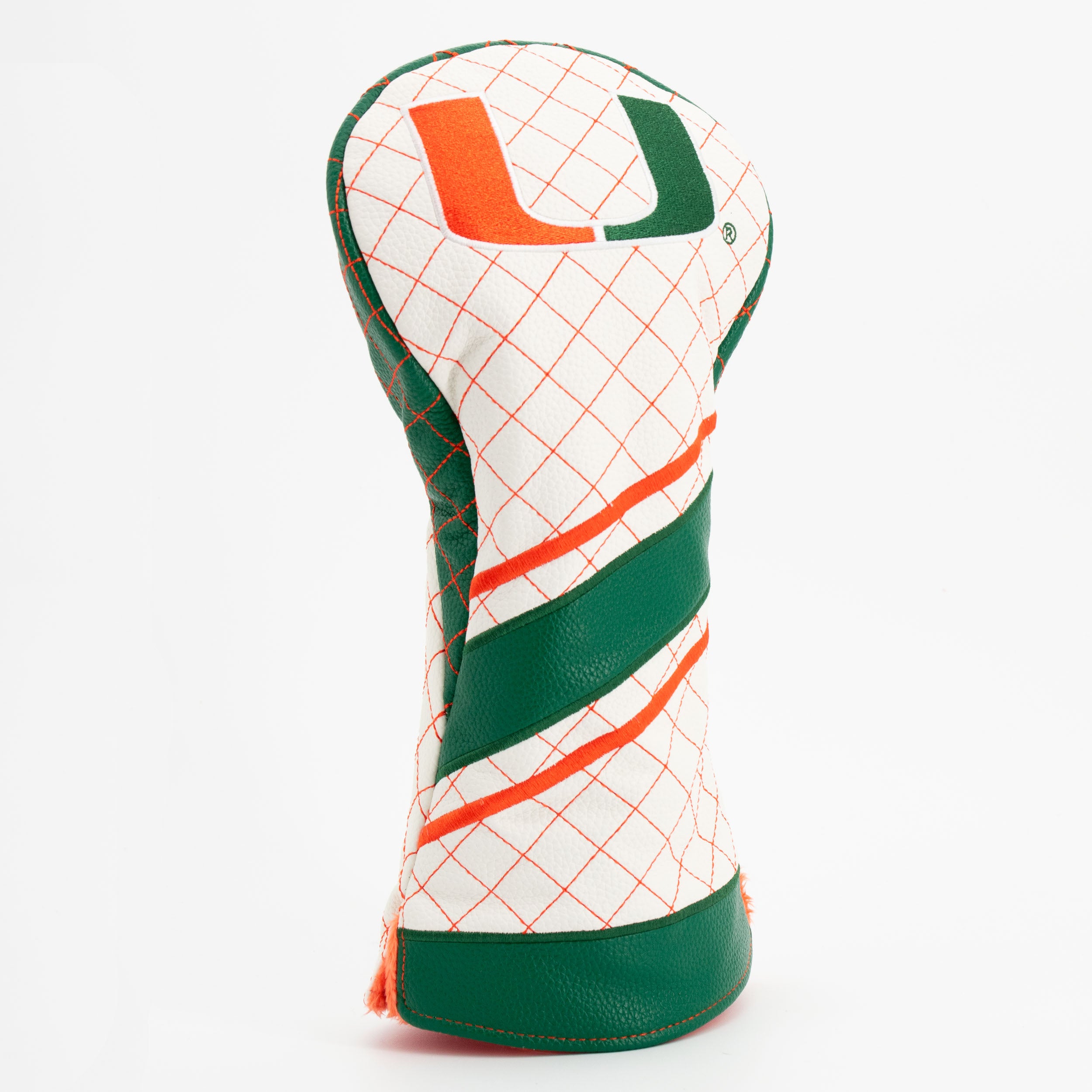 Miami Hurricanes Quilted Driver Headcover (STRIPED)