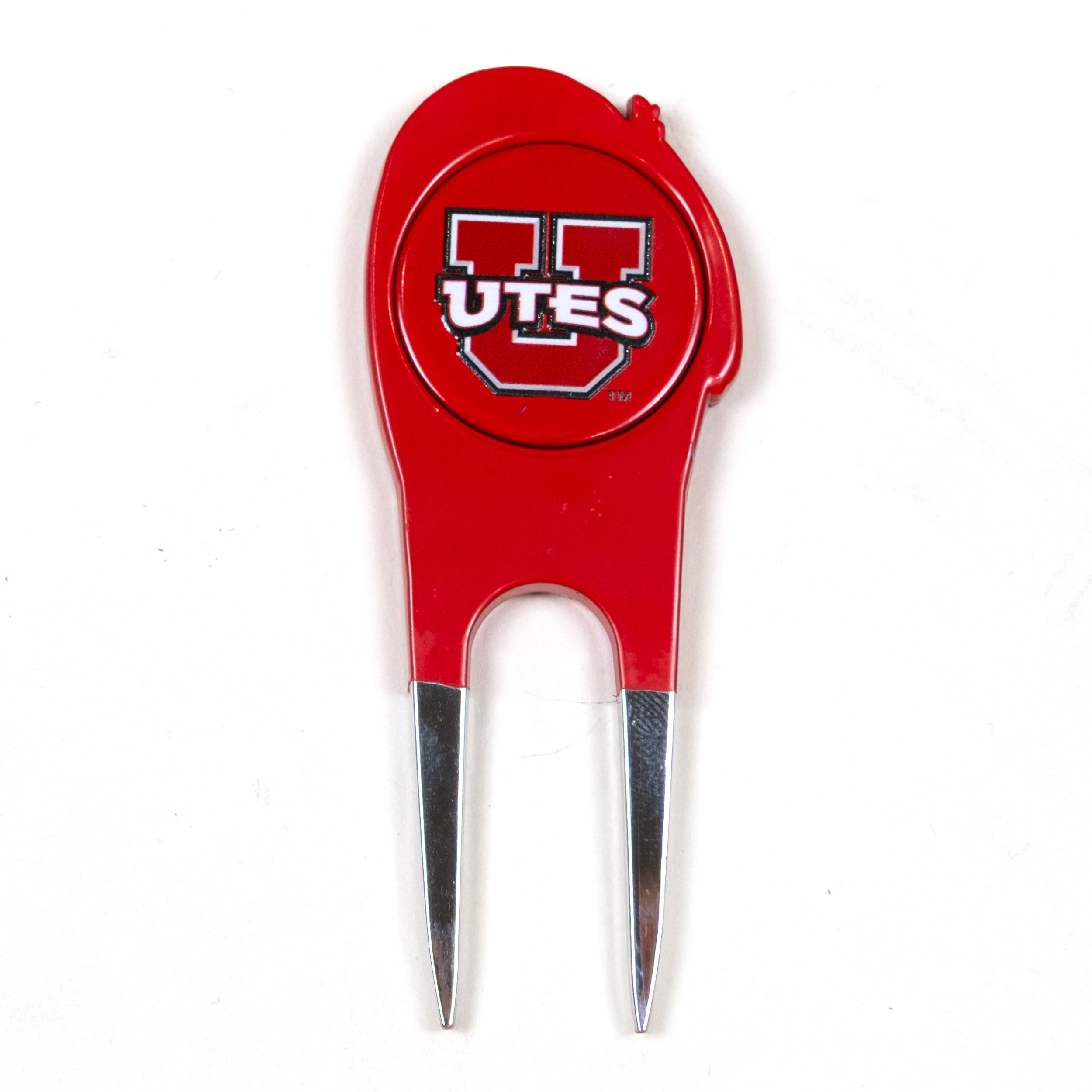 Utah Utes Custom Shaped Divot Tool