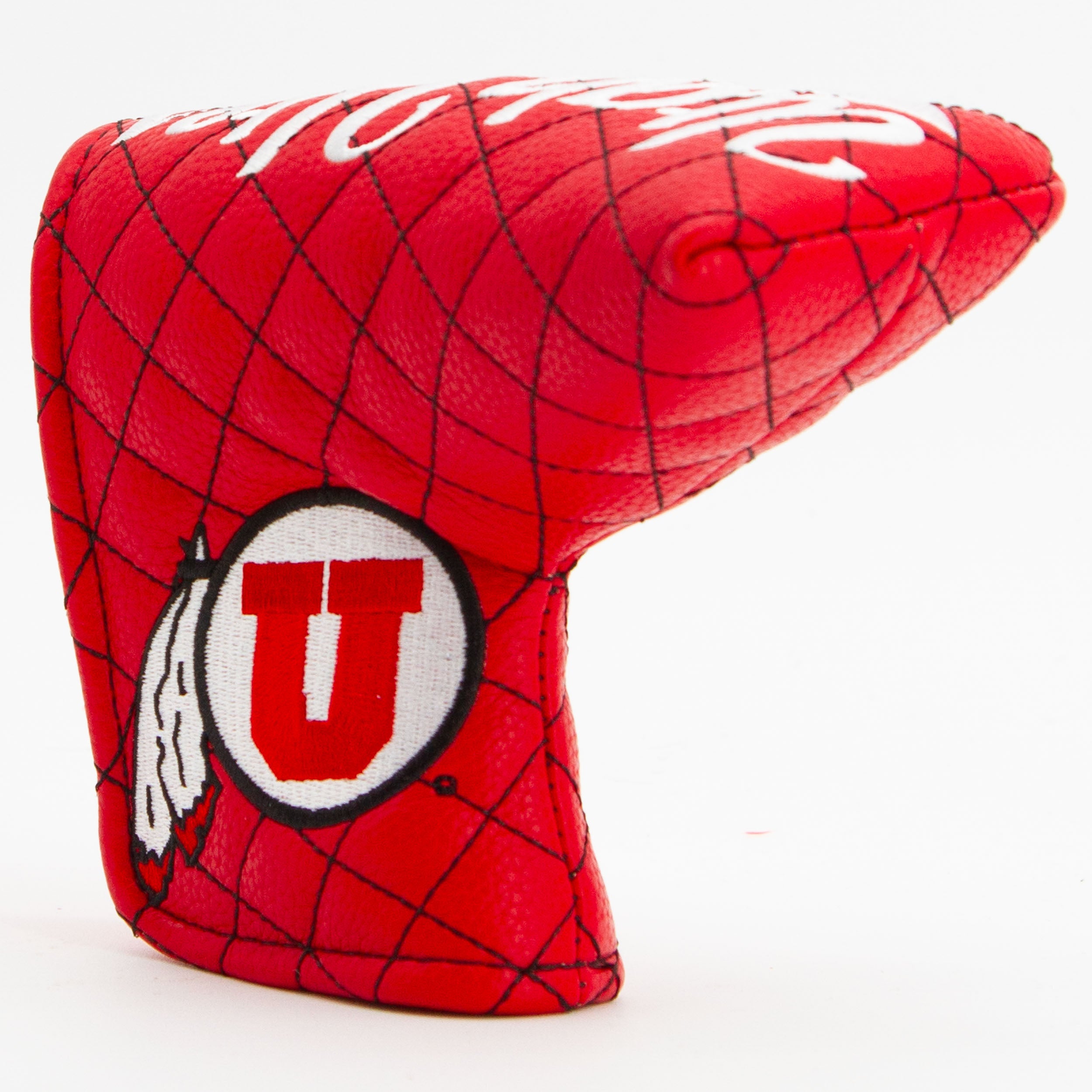 Utah Utes Quited Blade Putter Cover (SOLID)