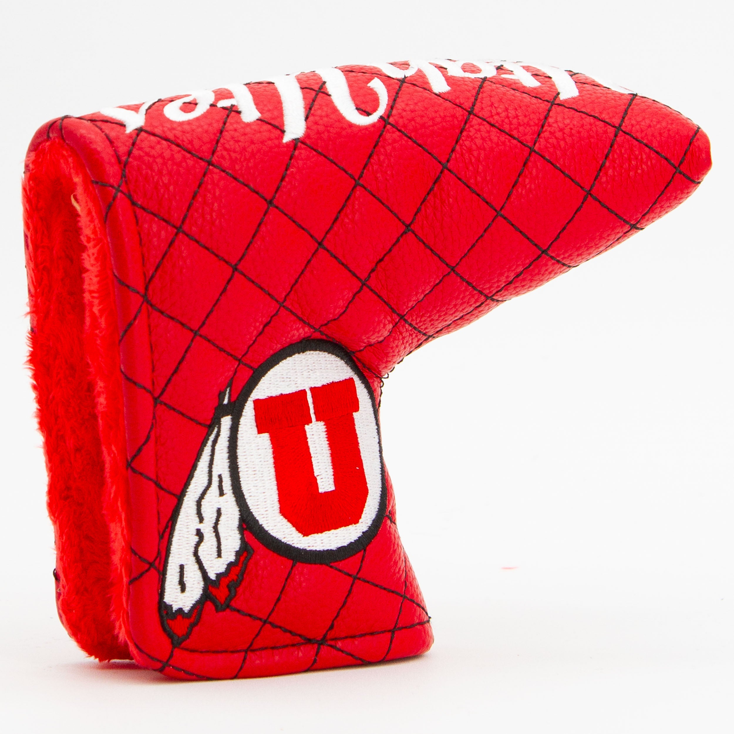 Utah Utes Quited Blade Putter Cover (SOLID)