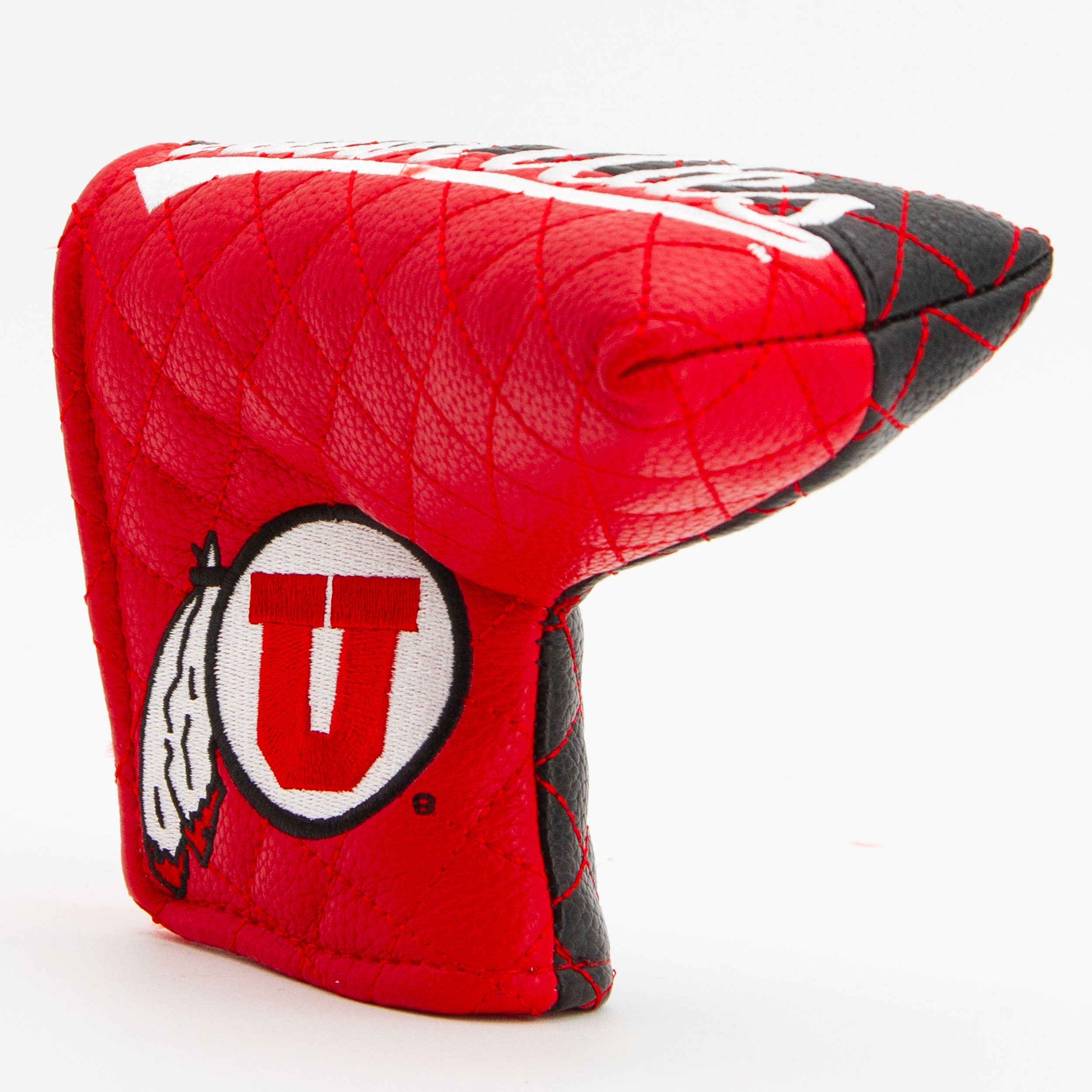 Utah Utes Quited Blade Putter Cover (SPLIT)