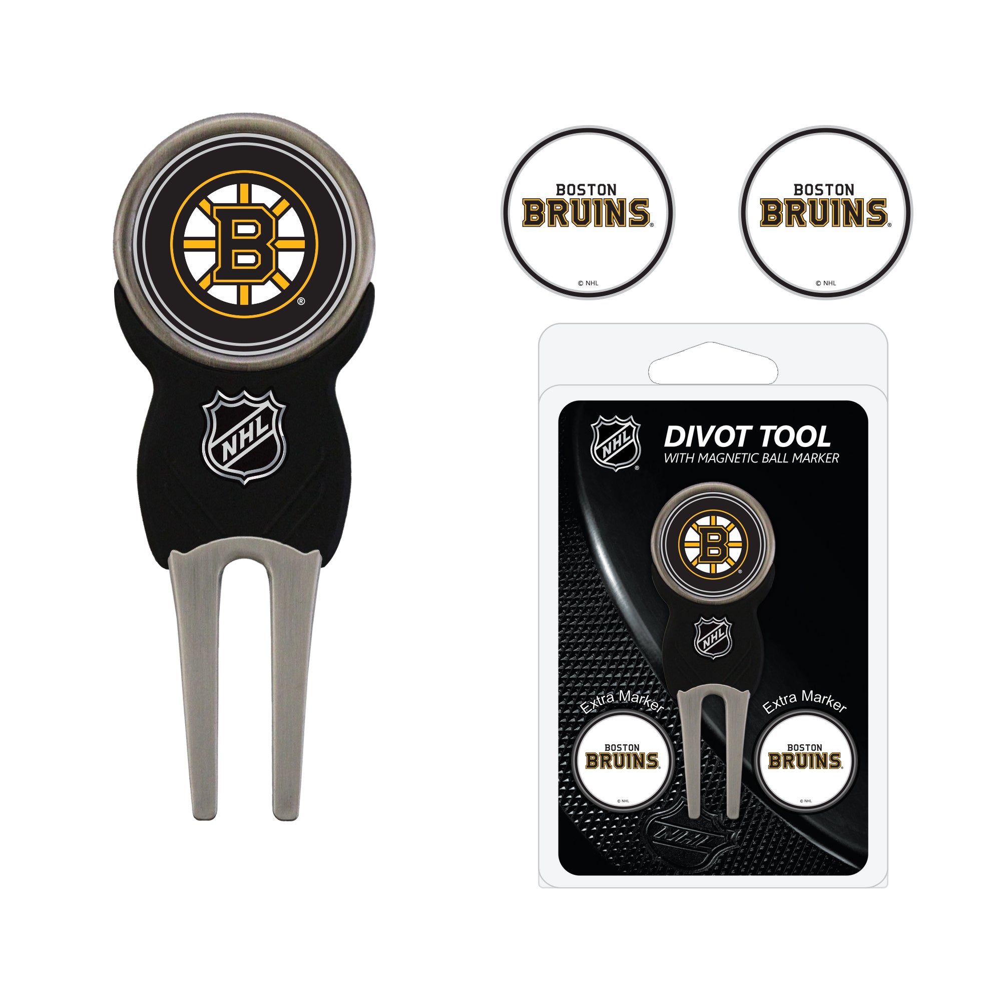 Boston Bruins Signature Divot Tool Pack