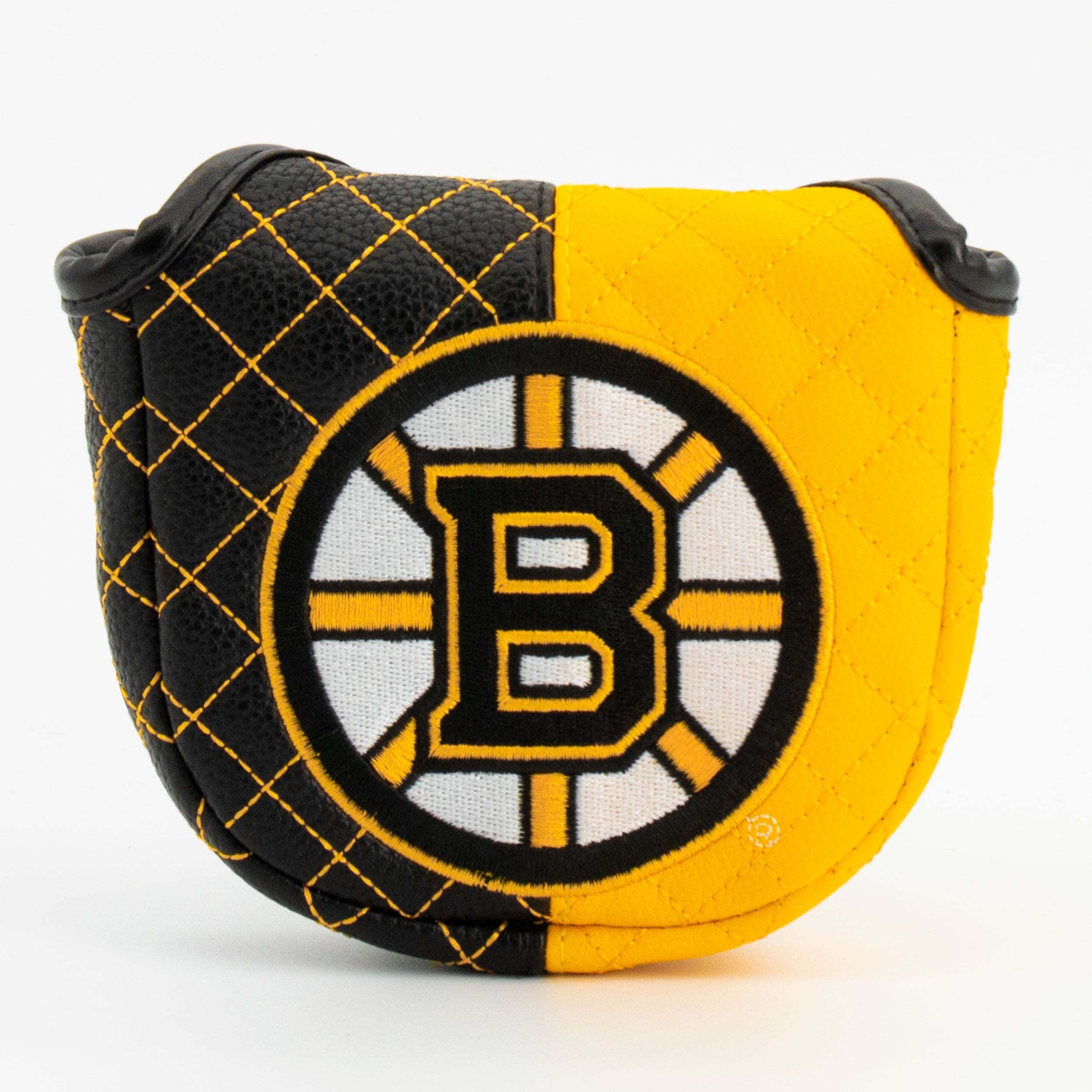 Boston Bruins Quilted Mallet Putter Cover (SPLIT)