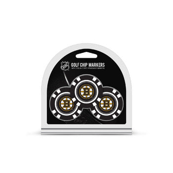 Boston Bruins 3 Pack Golf Chip Ball Markers