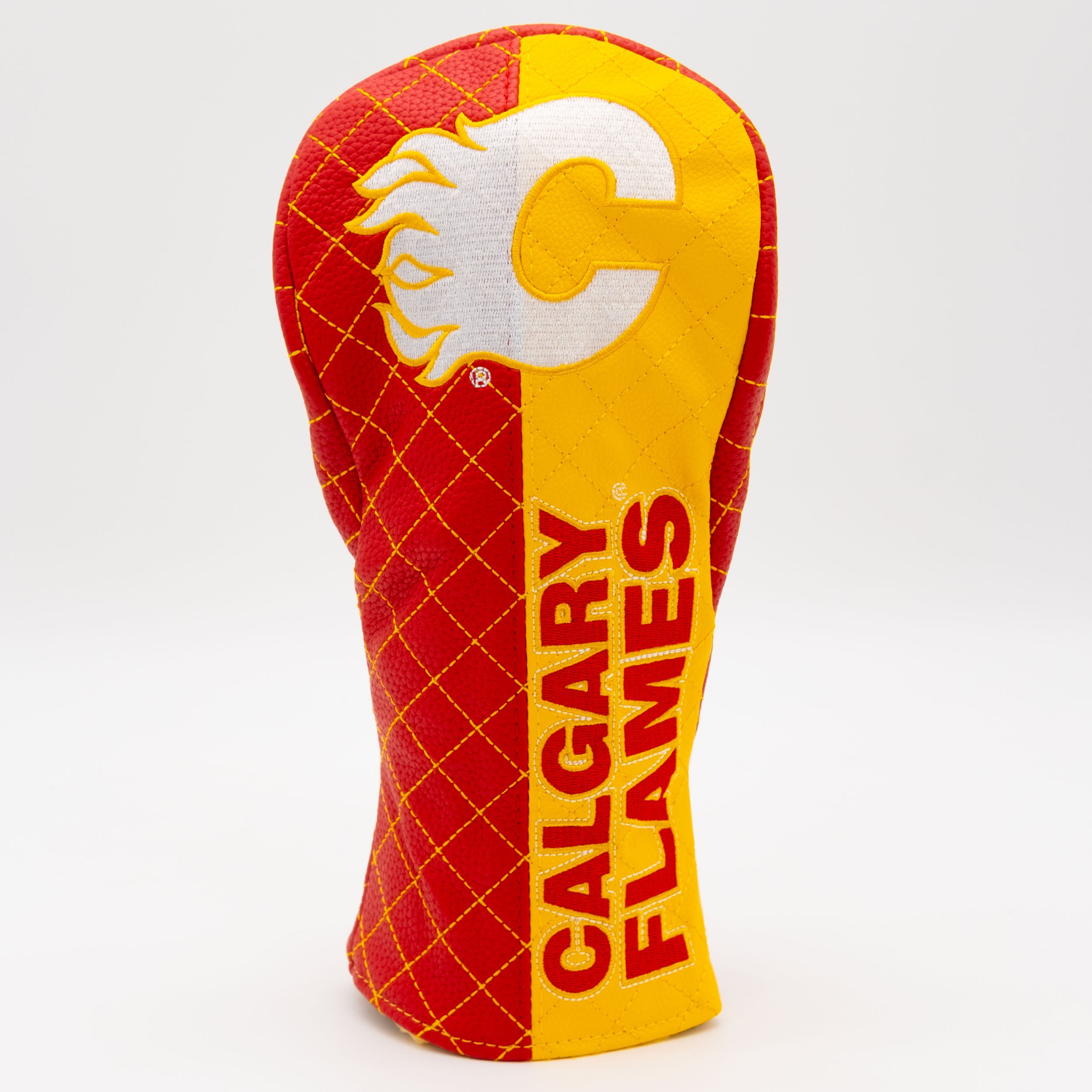 Calgary Flames Quilted Fairway Headcover (SPLIT)