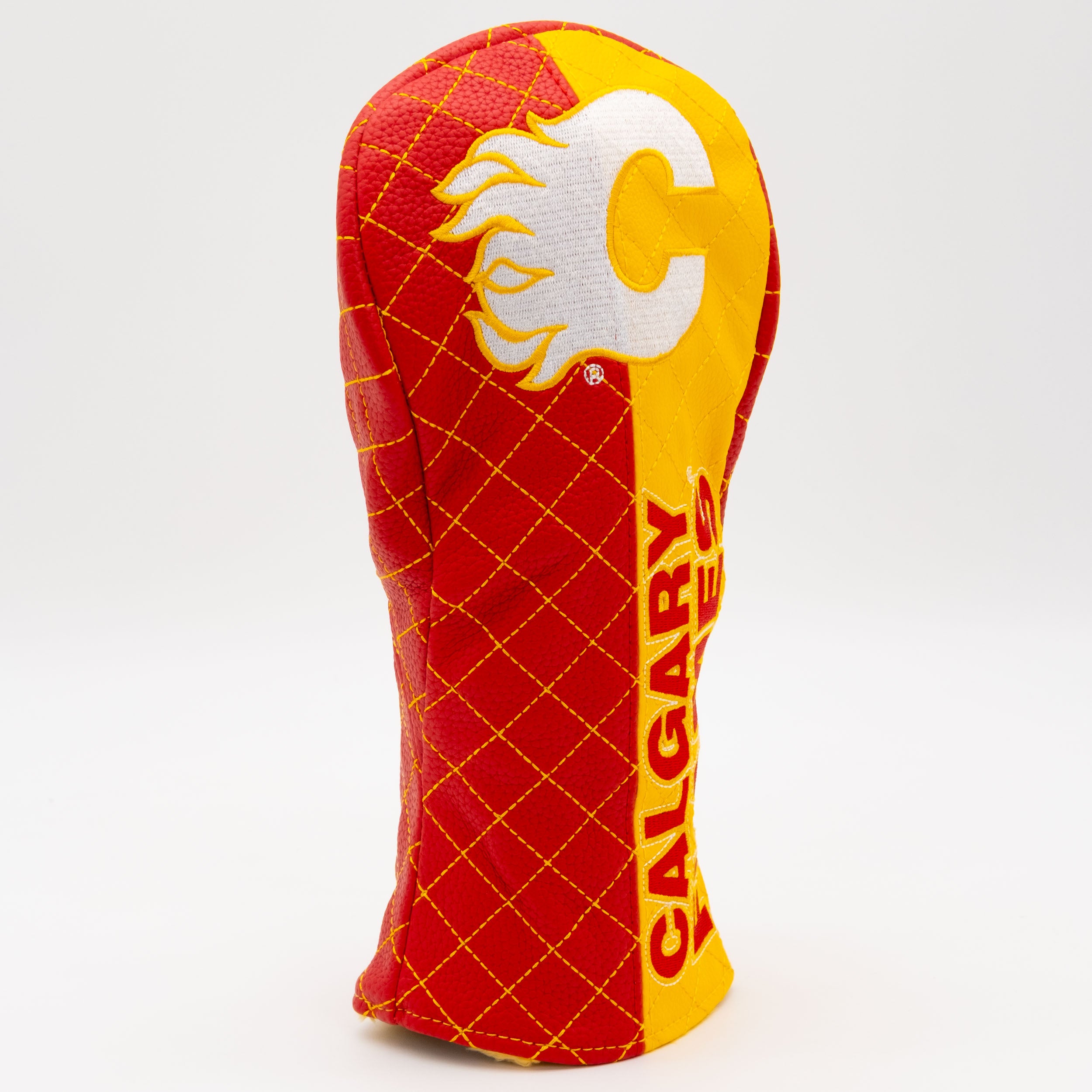 Calgary Flames Quilted Fairway Headcover (SPLIT)