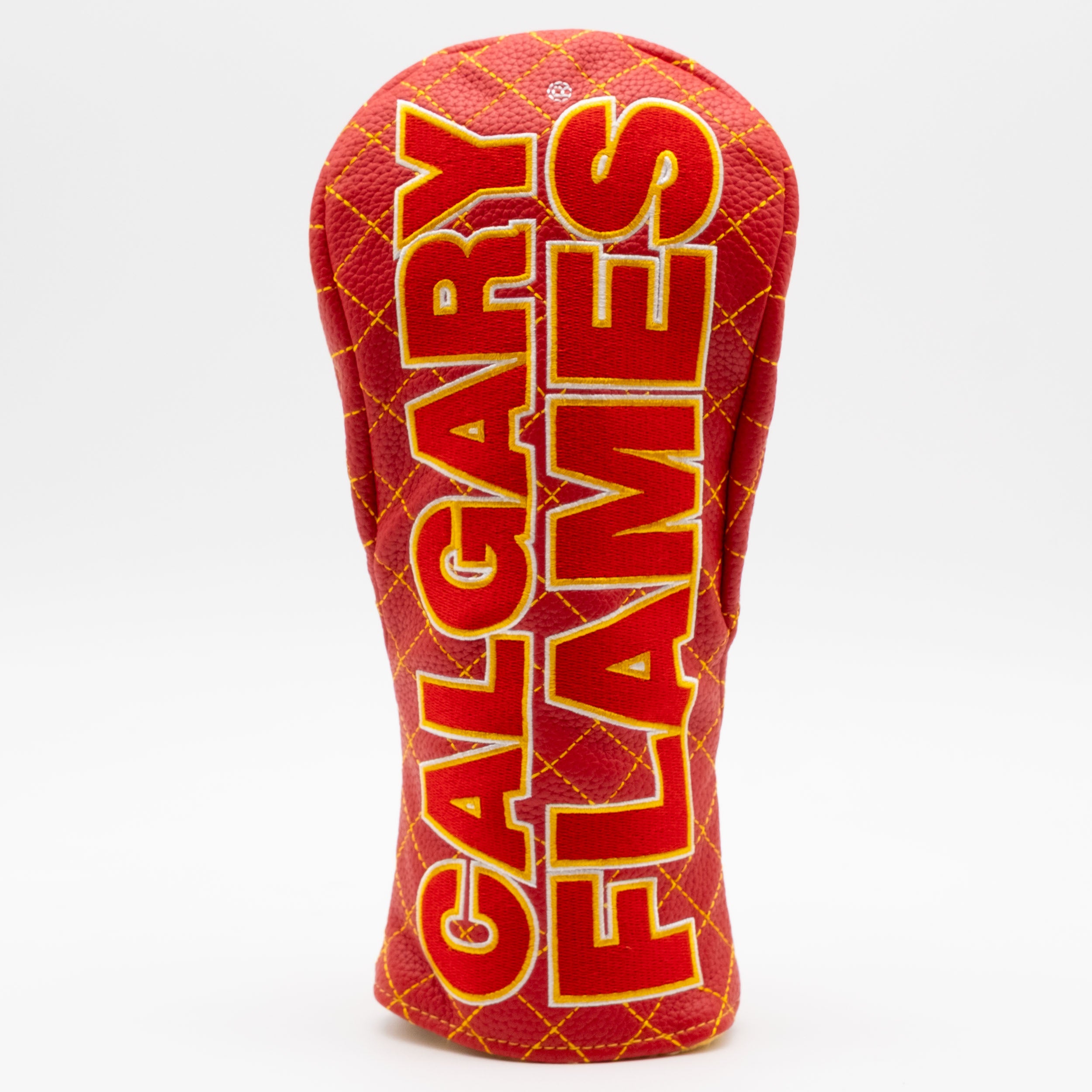 Calgary Flames Quilted Fairway Headcover (SOLID)