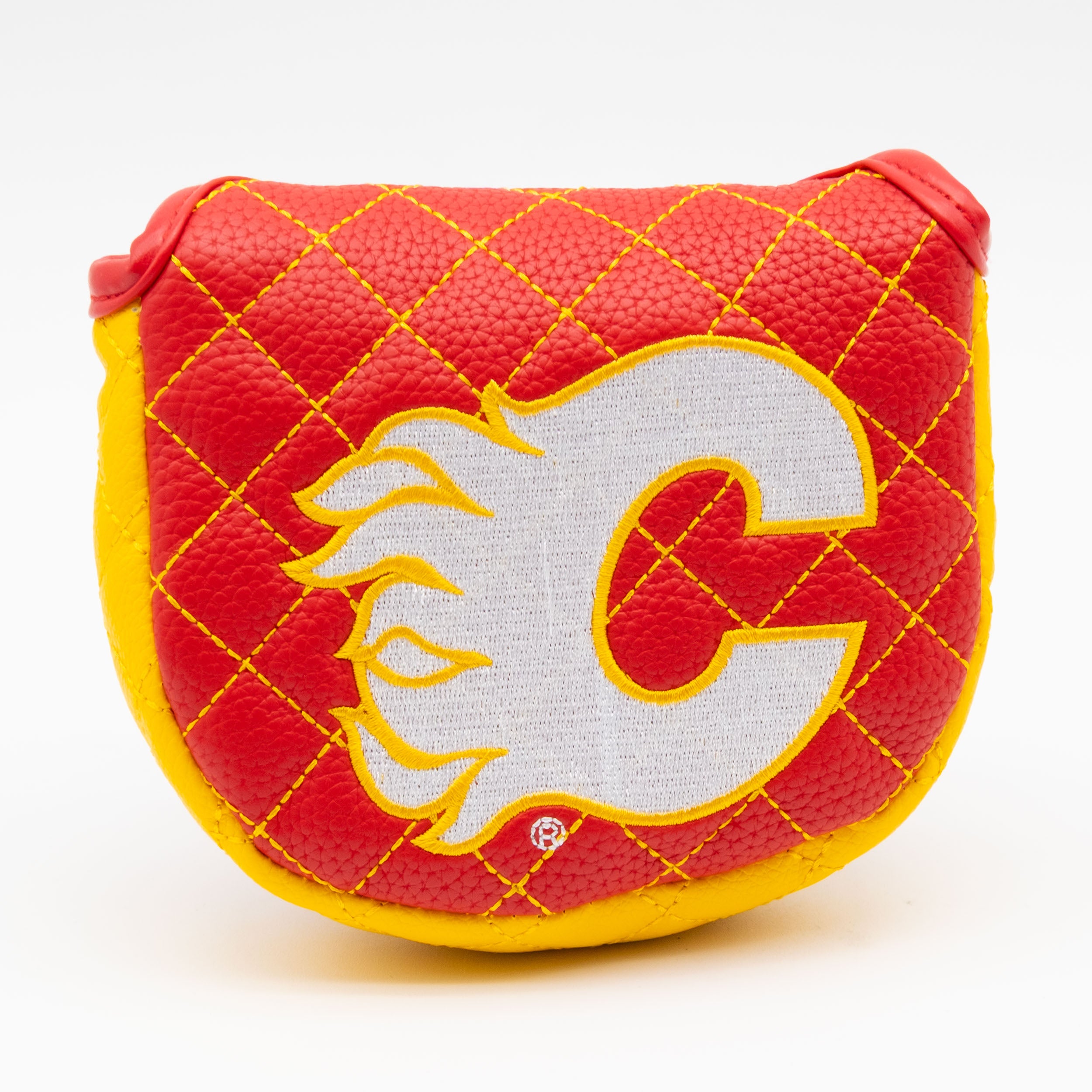Calgary Flames Quilted Mallet Putter Cover (SOLID)
