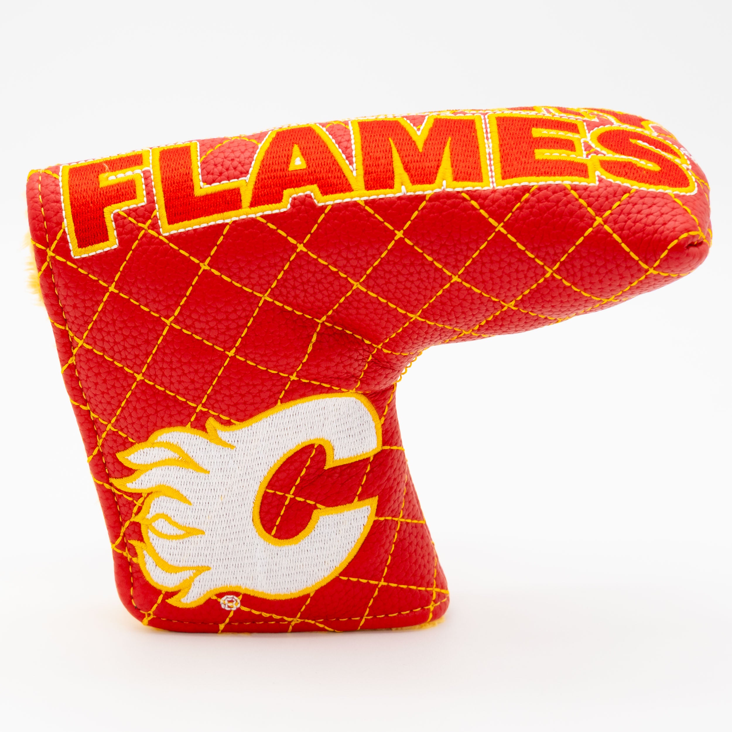 Calgary Flames Quited Blade Putter Cover (SOLID)