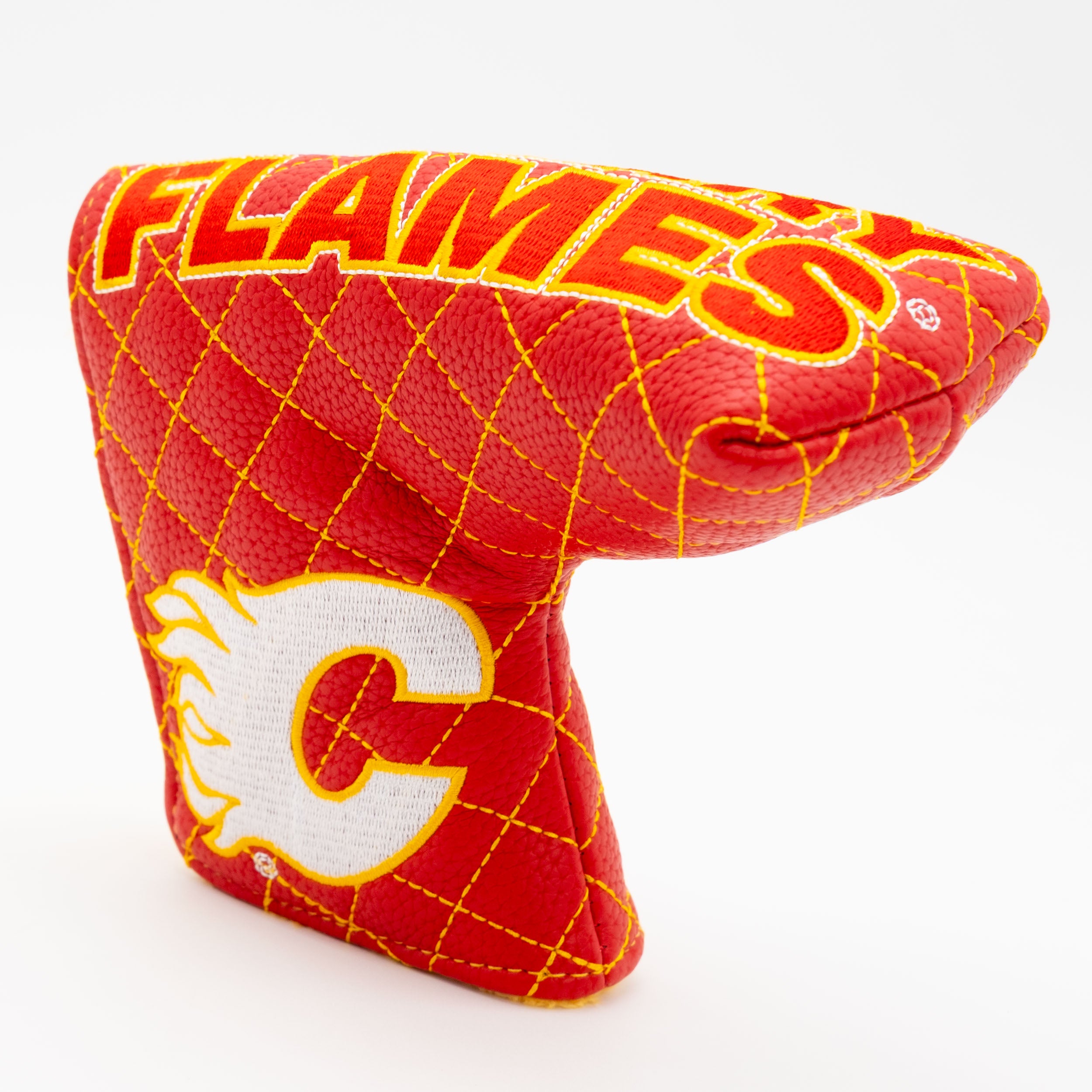 Calgary Flames Quited Blade Putter Cover (SOLID)