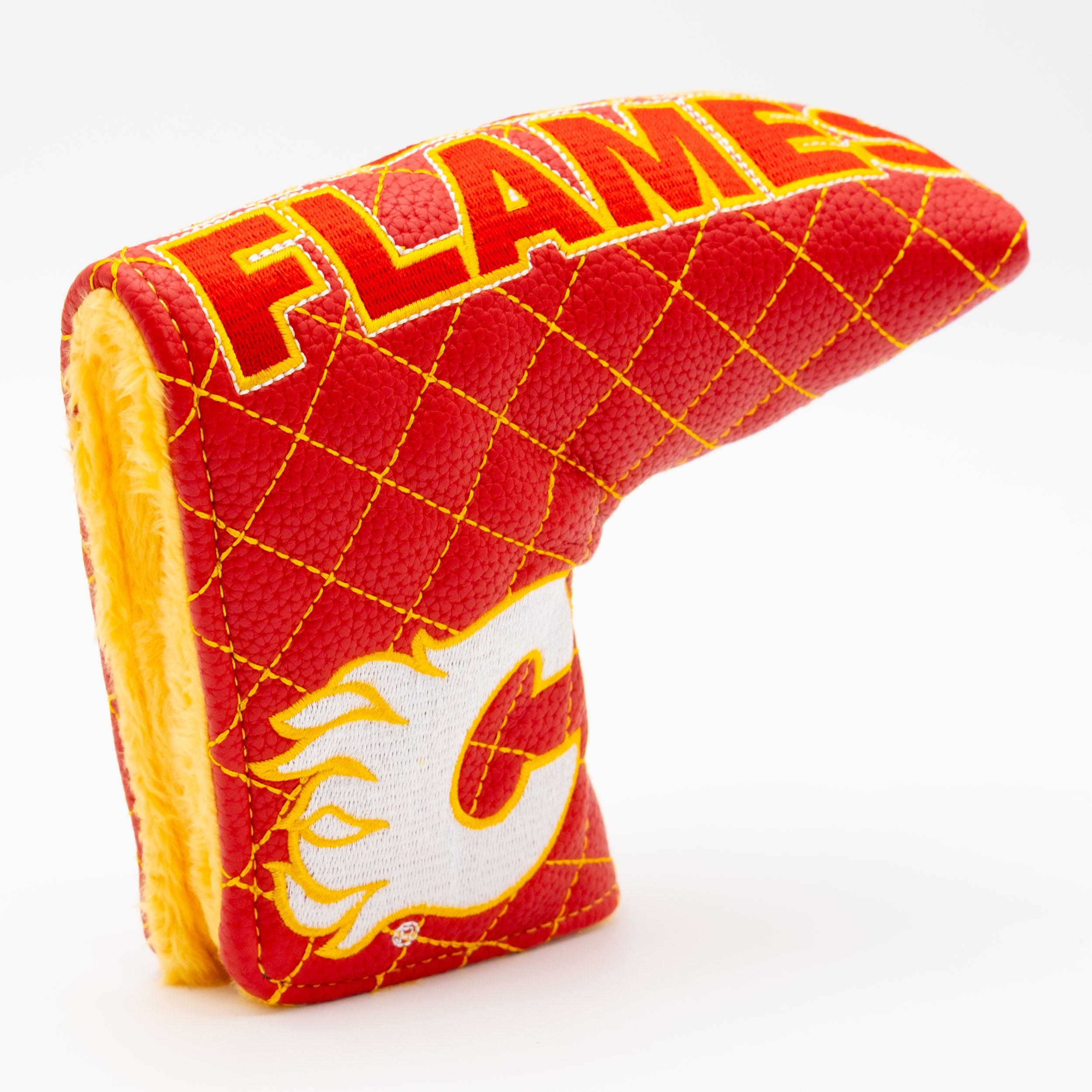 Calgary Flames Quited Blade Putter Cover (SOLID)