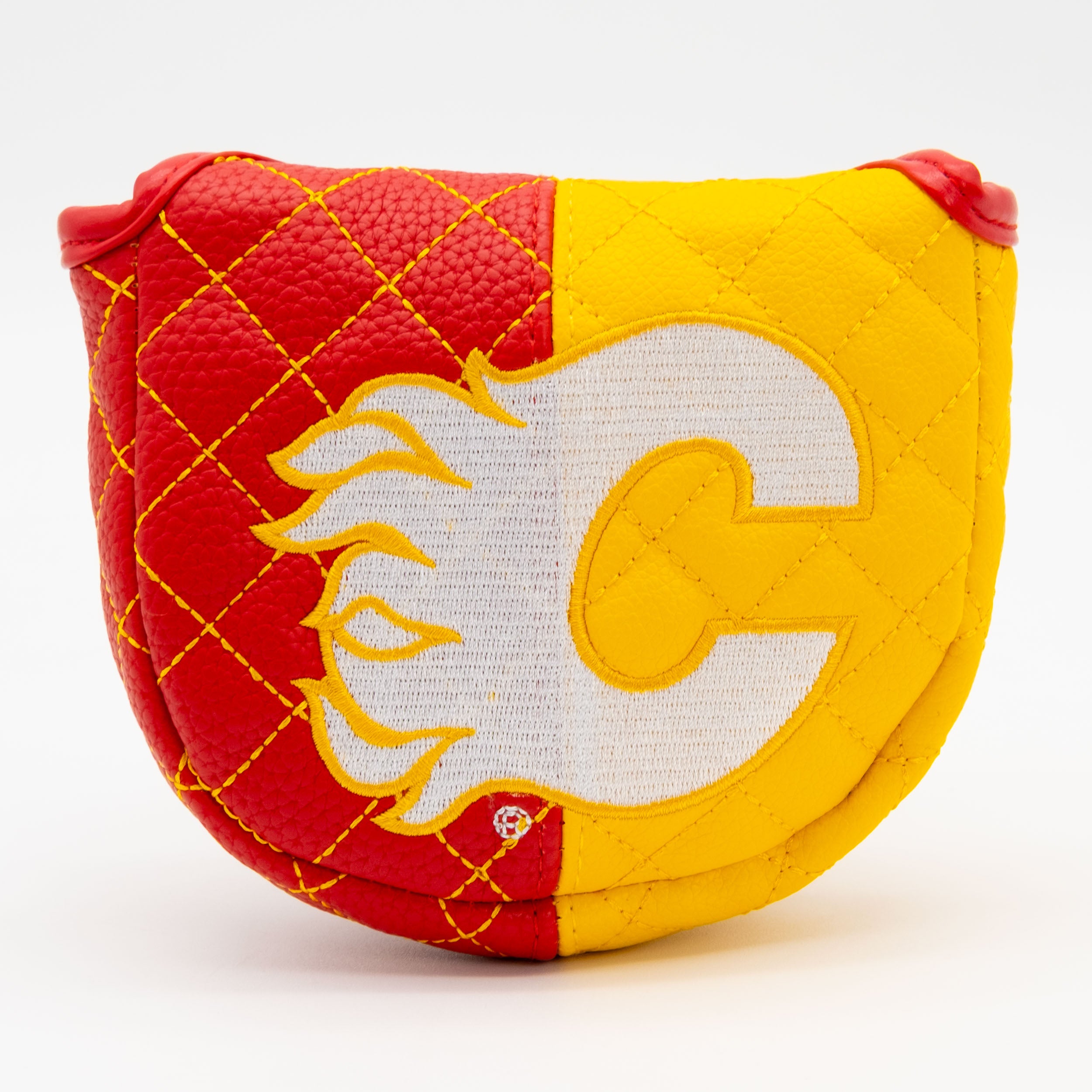 Calgary Flames Quilted Mallet Putter Cover (SPLIT)