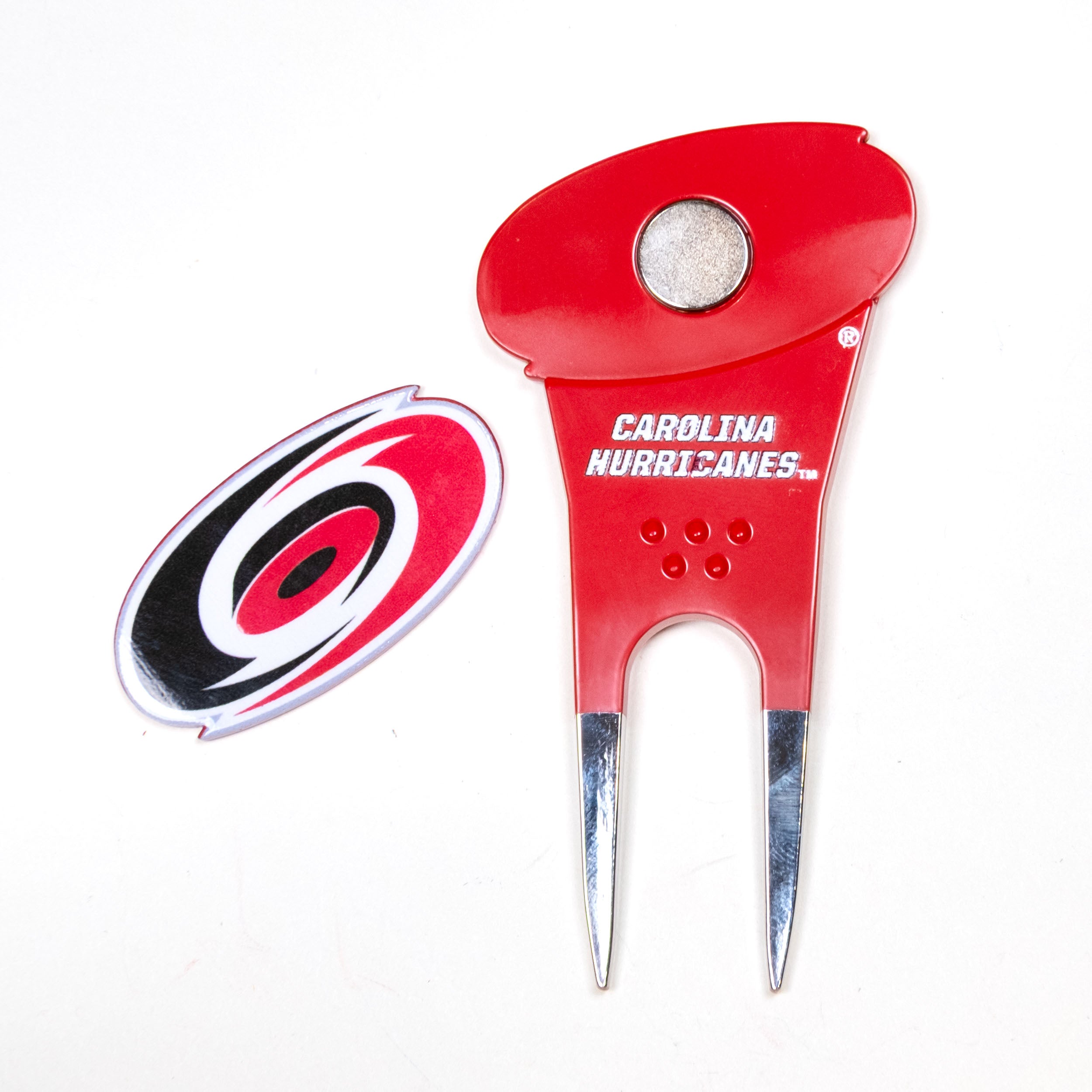 Carolina Hurricanes Custom Shaped Divot Tool