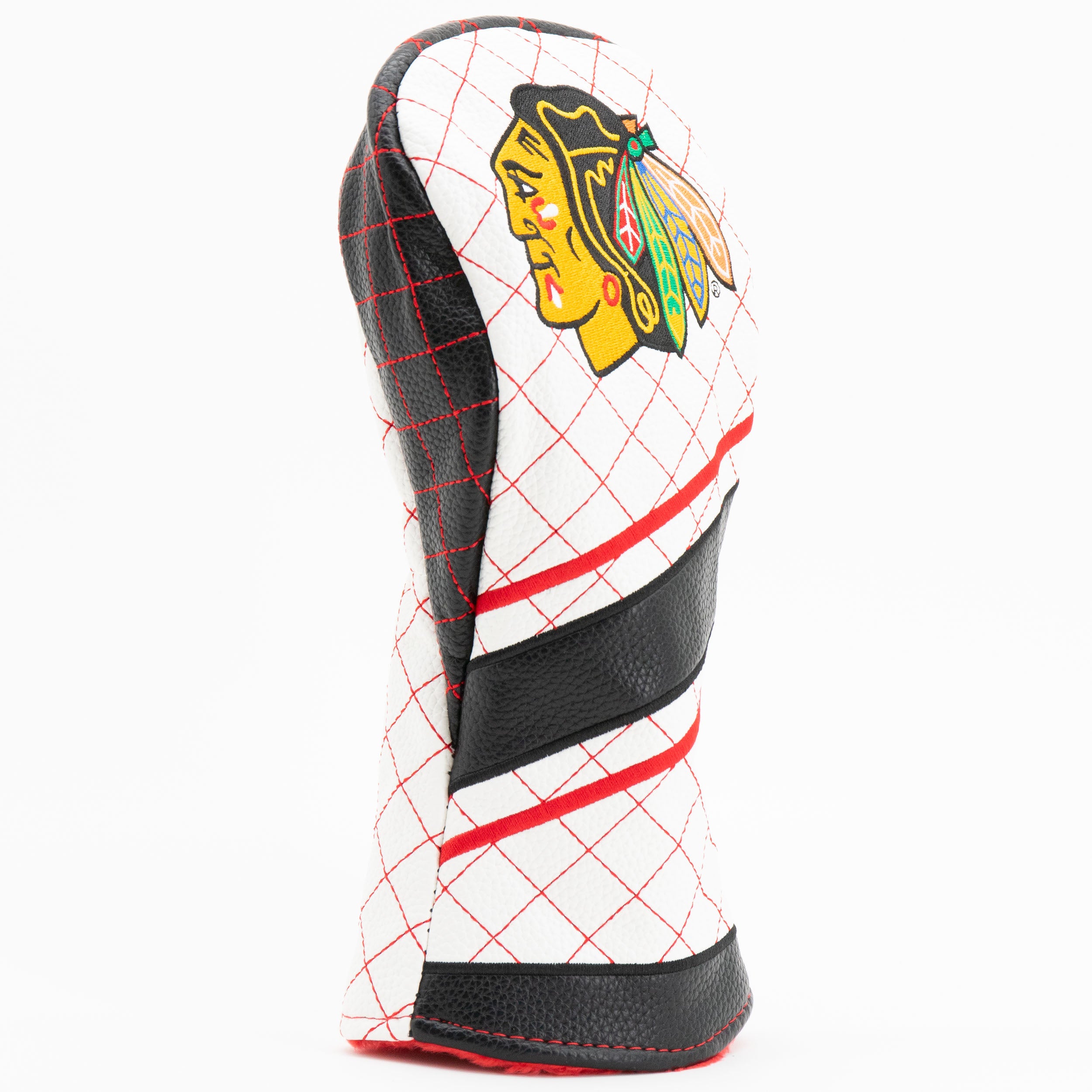 Chicago Blackhawks Quilted Fairway Headcover (STRIPED)