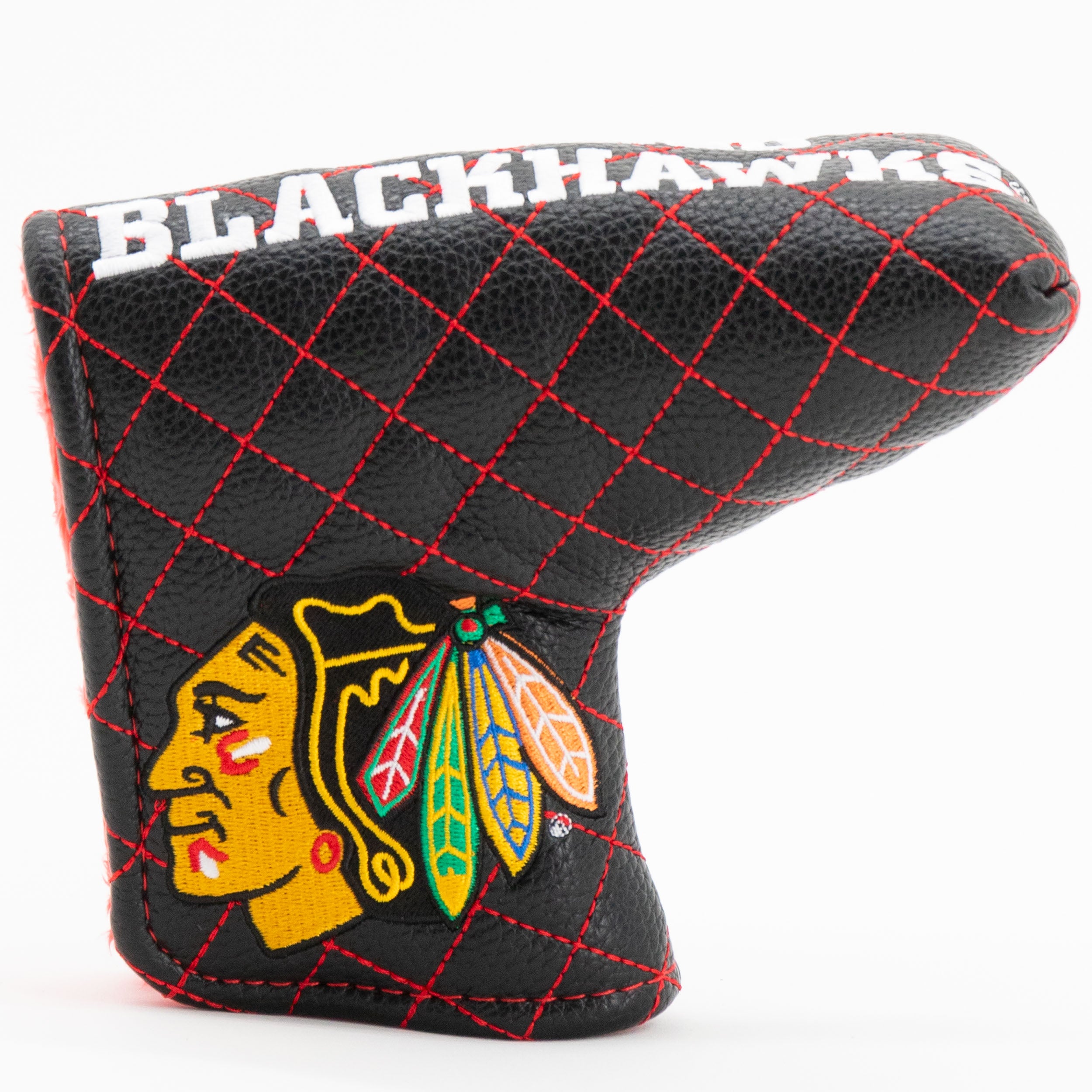 Chicago Blackhawks Quited Blade Putter Cover (SOLID)