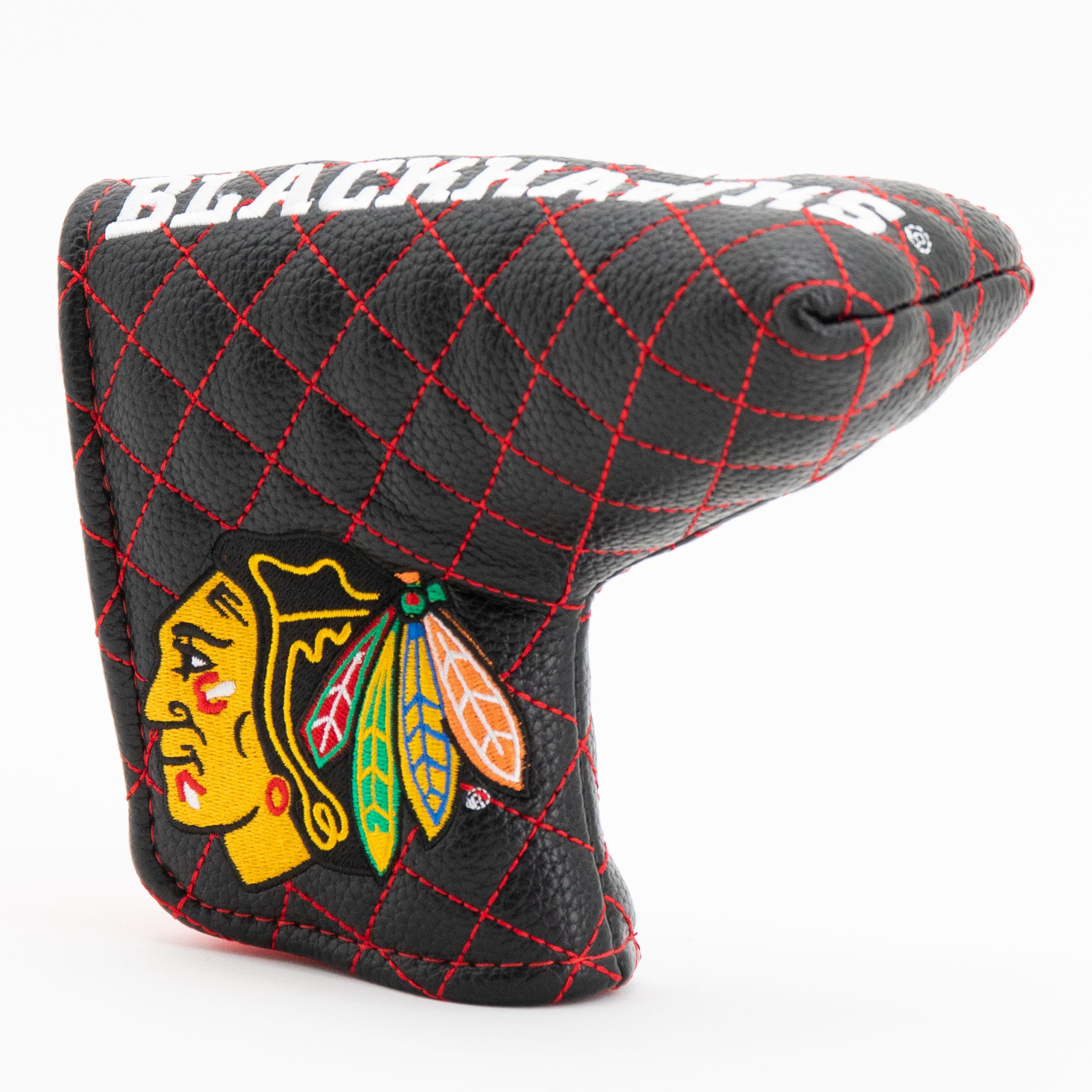 Chicago Blackhawks Quited Blade Putter Cover (SOLID)