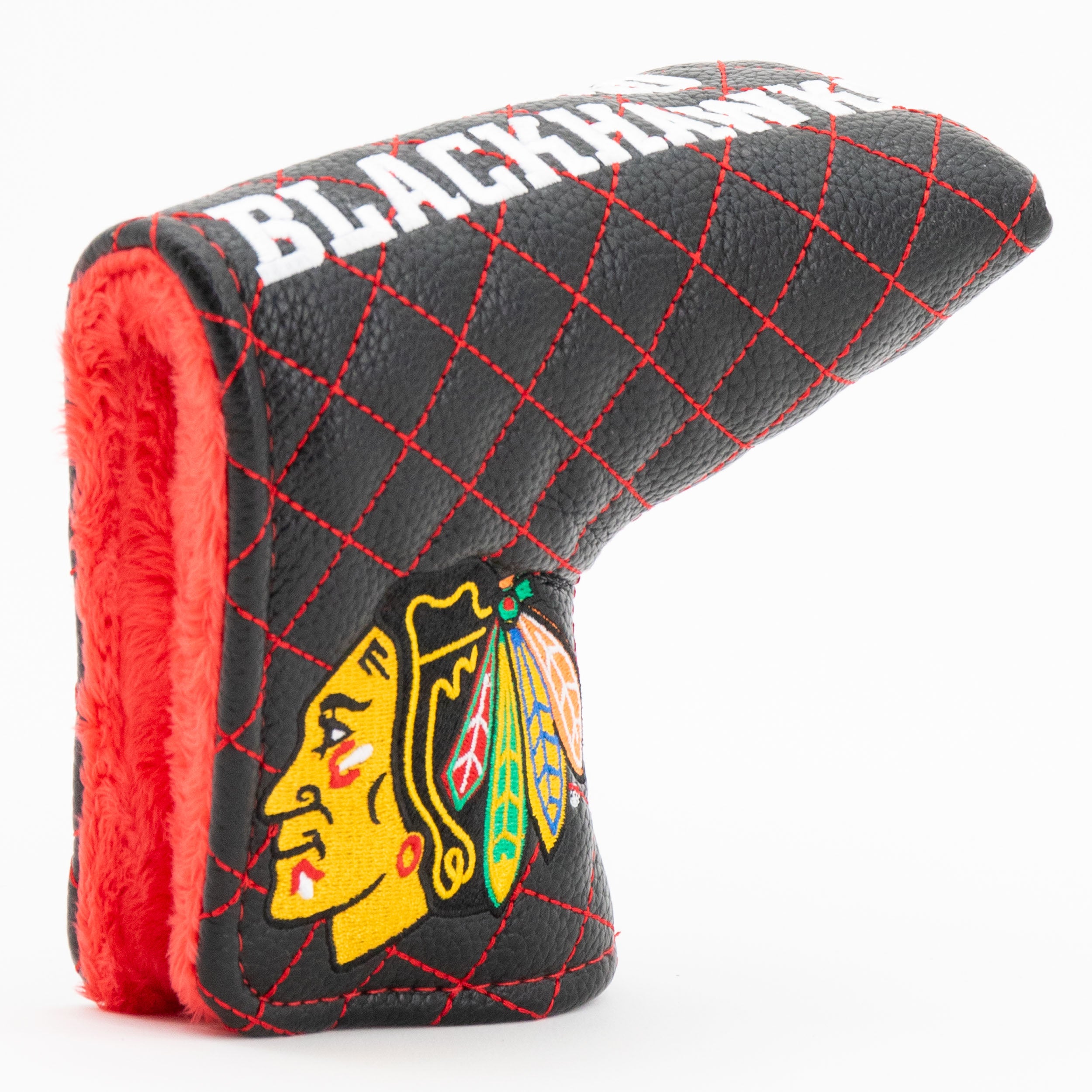 Chicago Blackhawks Quited Blade Putter Cover (SOLID)