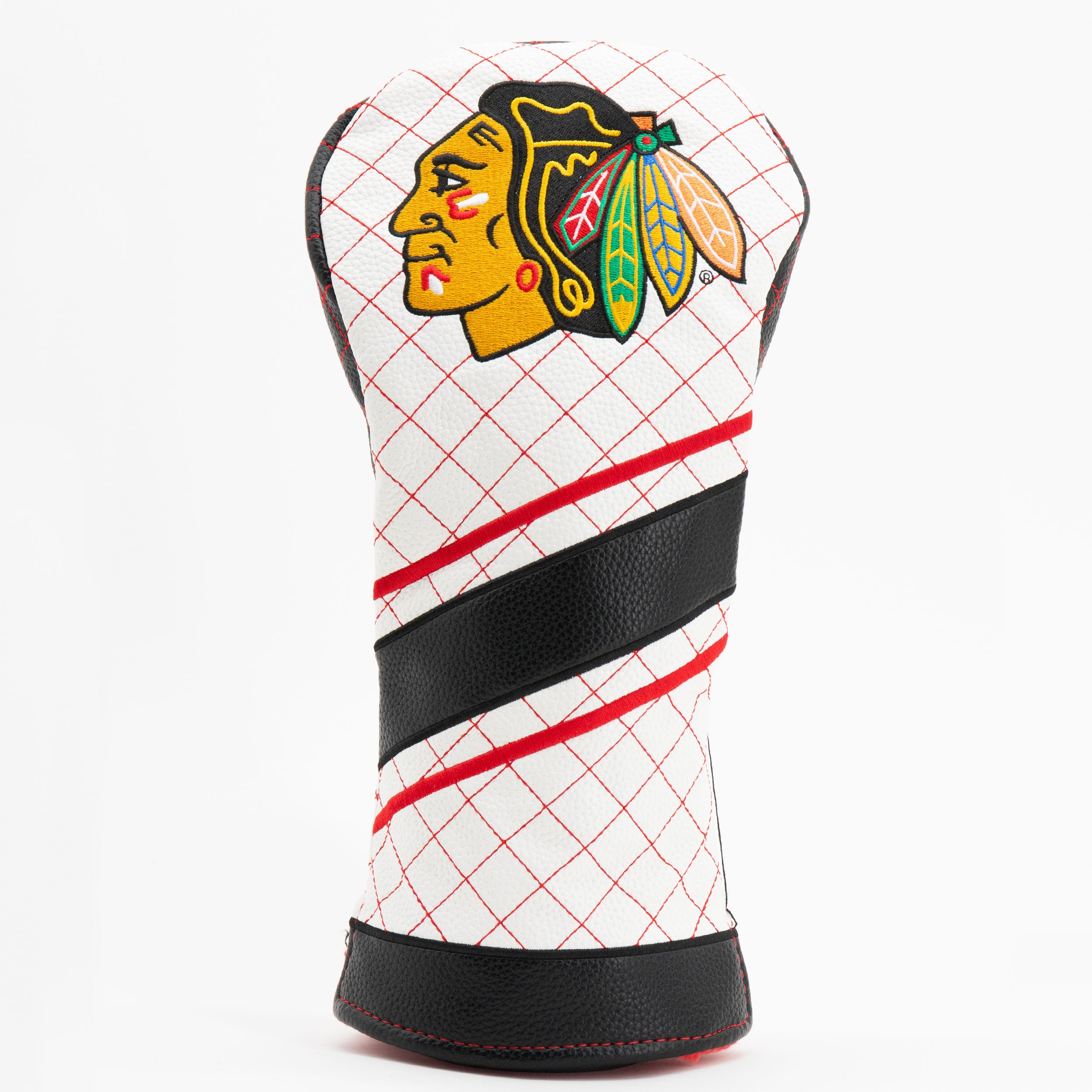Chicago Blackhawks Quilted Driver Headcover (STRIPED)