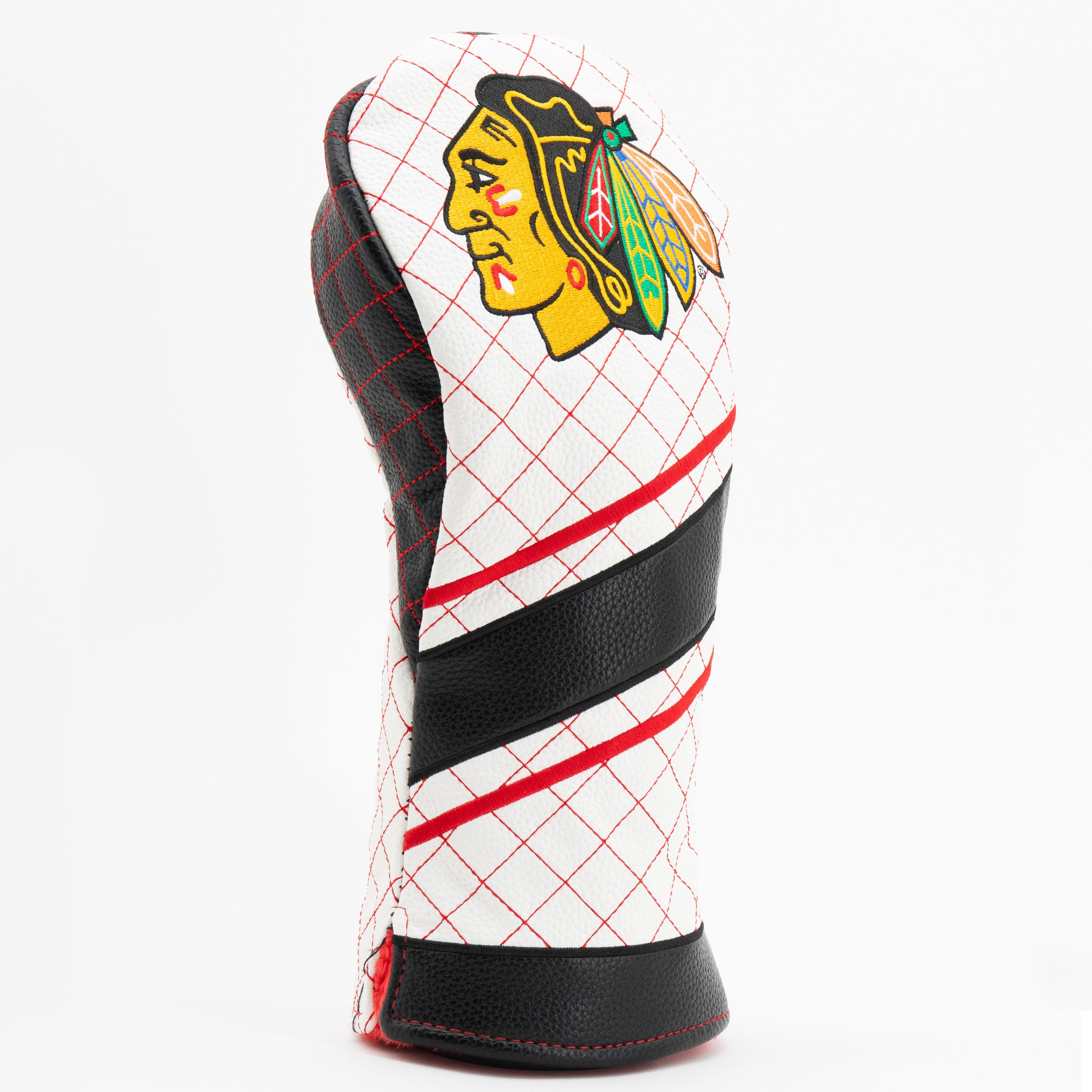 Chicago Blackhawks Quilted Driver Headcover (STRIPED)