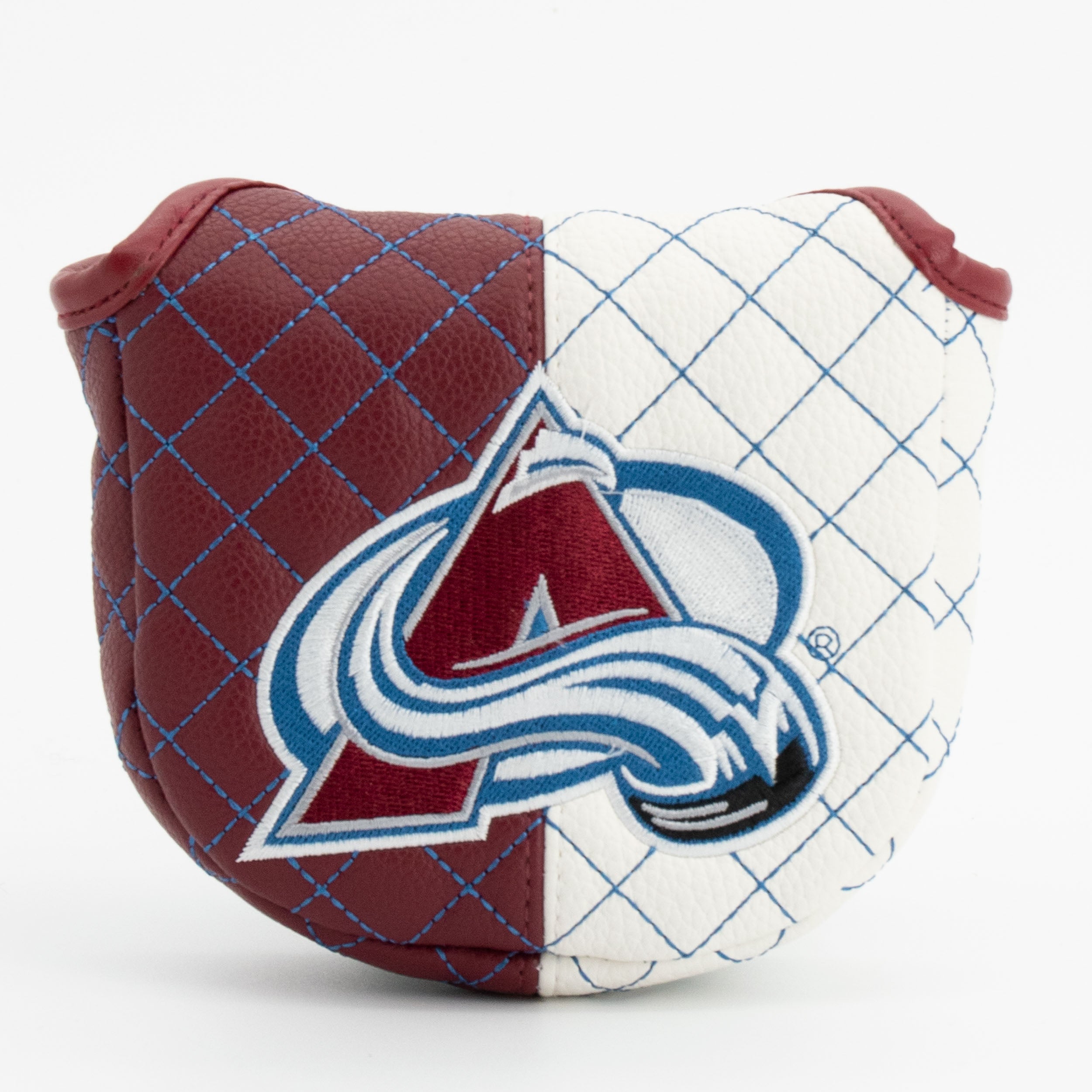 Colorado Avalanche Quilted Mallet Putter Cover (SPLIT)