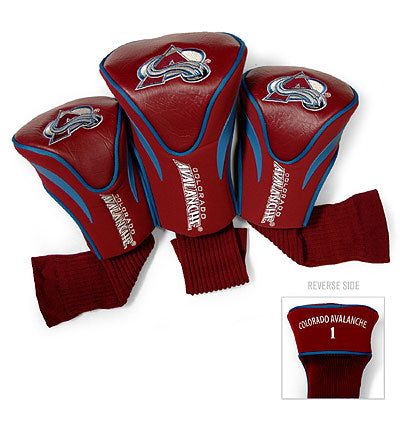 Colorado Avalanche 3 Pack Contour Sock Headcovers