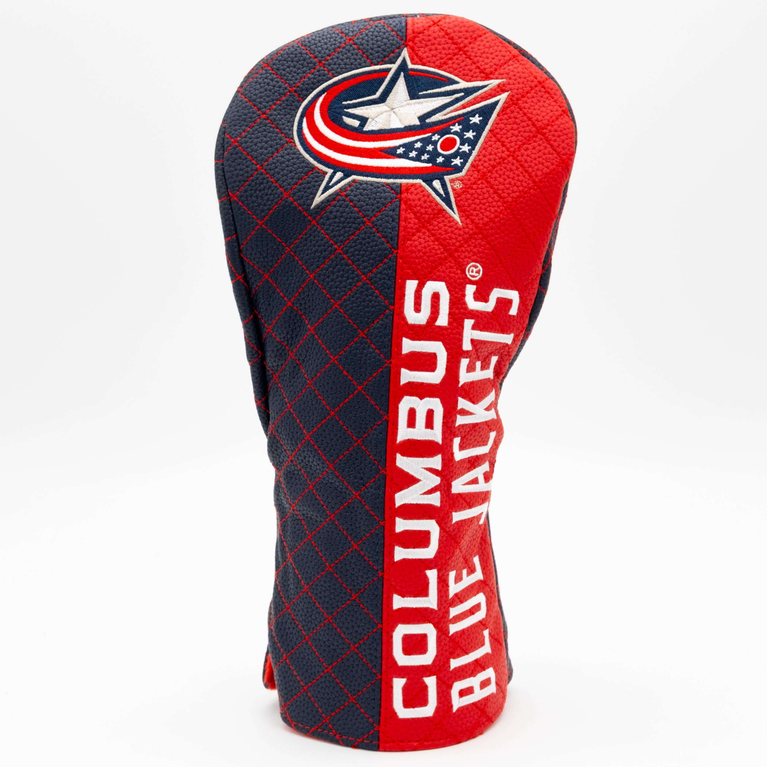 Columbus Blue Jackets Quilted Driver Headcover (SPLIT)