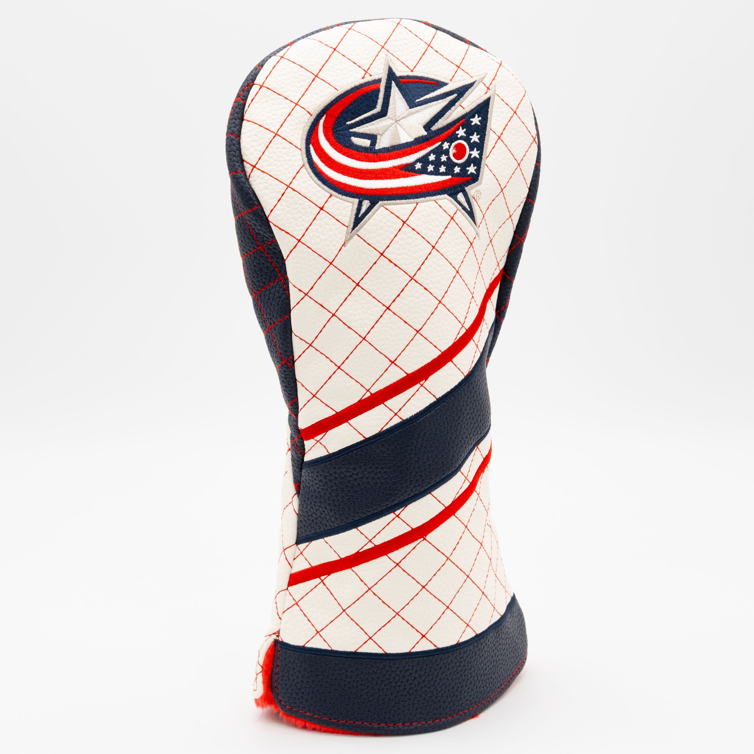 Columbus Blue Jackets Quilted Driver Headcover (STRIPED)