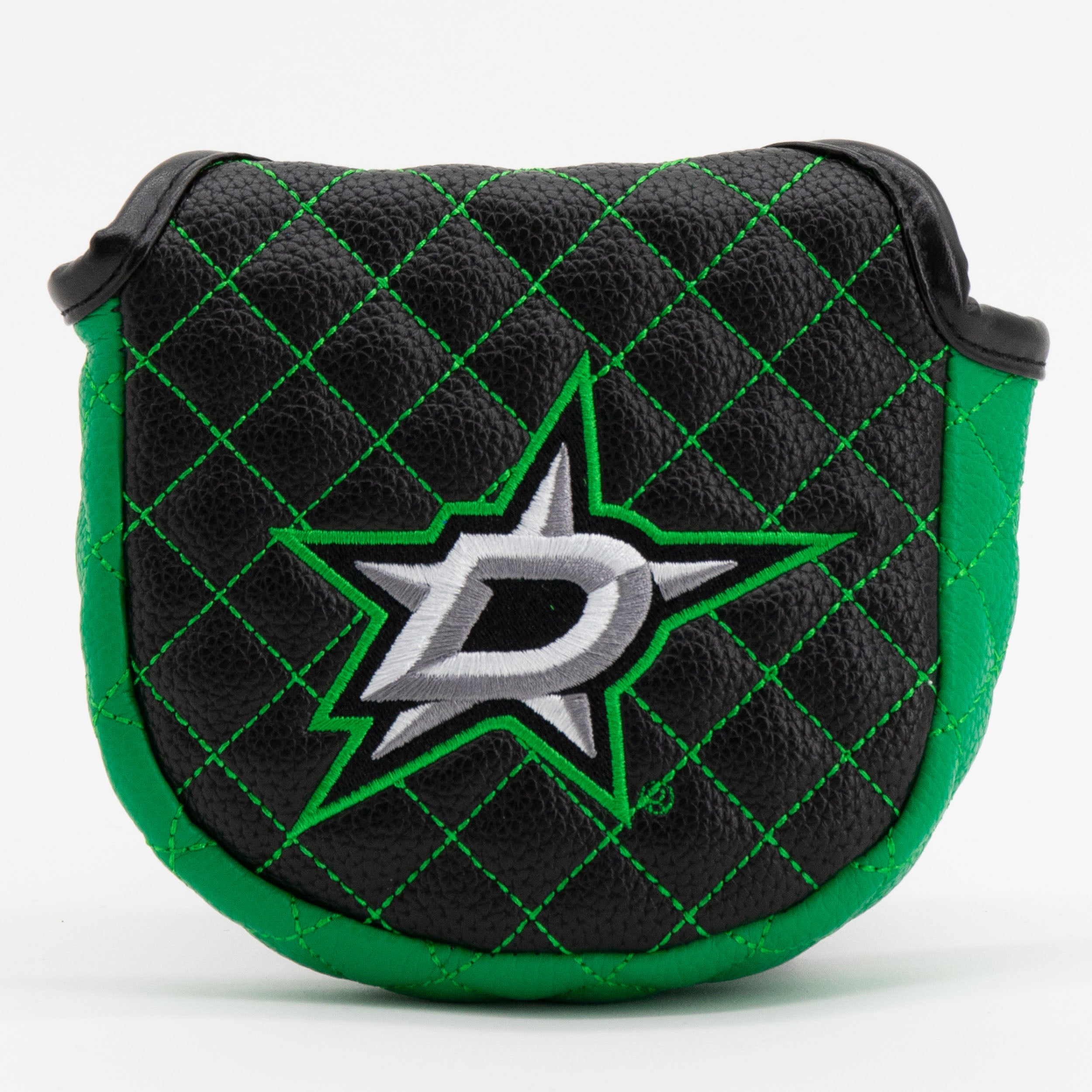 Dallas Stars Quilted Mallet Putter Cover (SOLID)