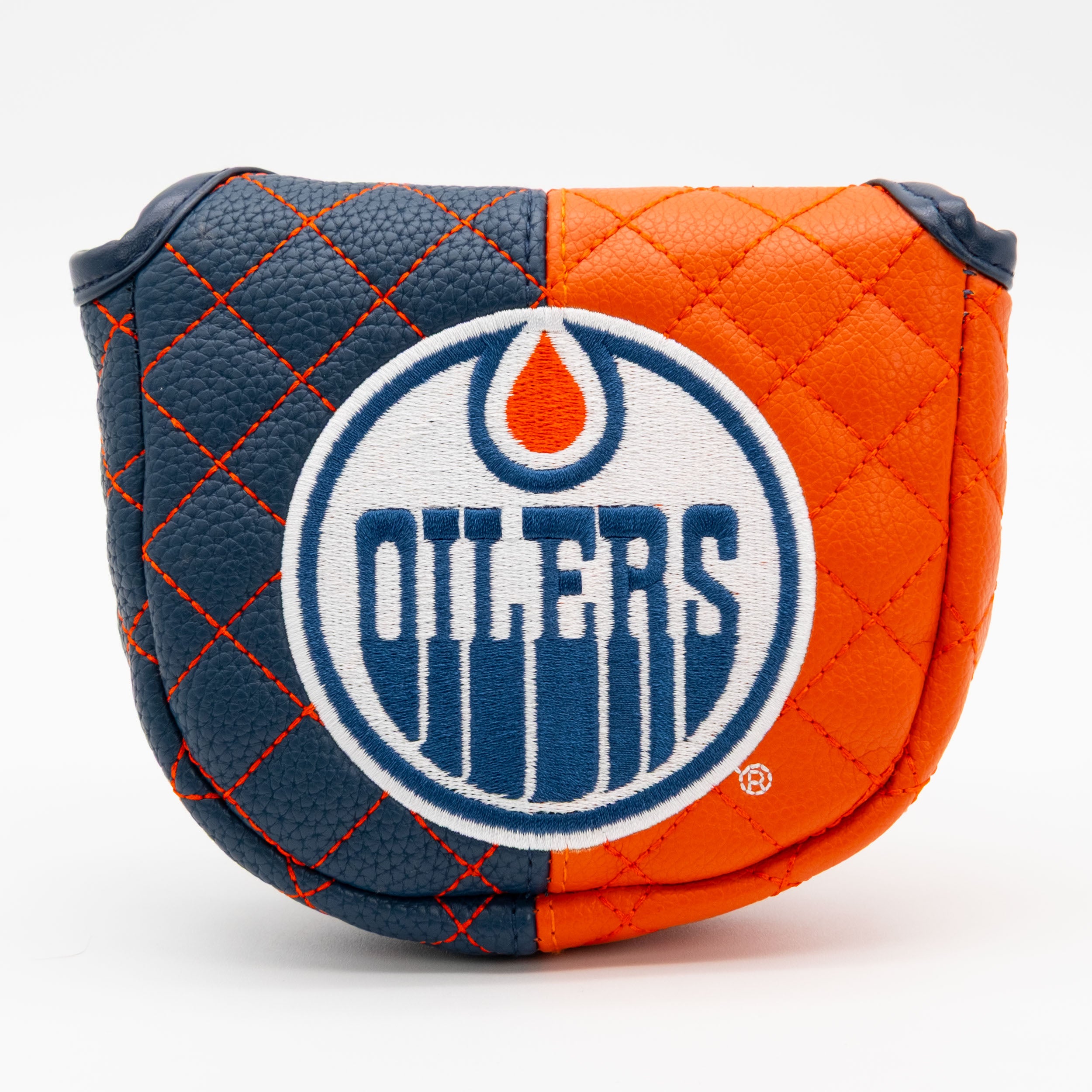 Edmonton Oilers Quilted Mallet Putter Cover (SPLIT)