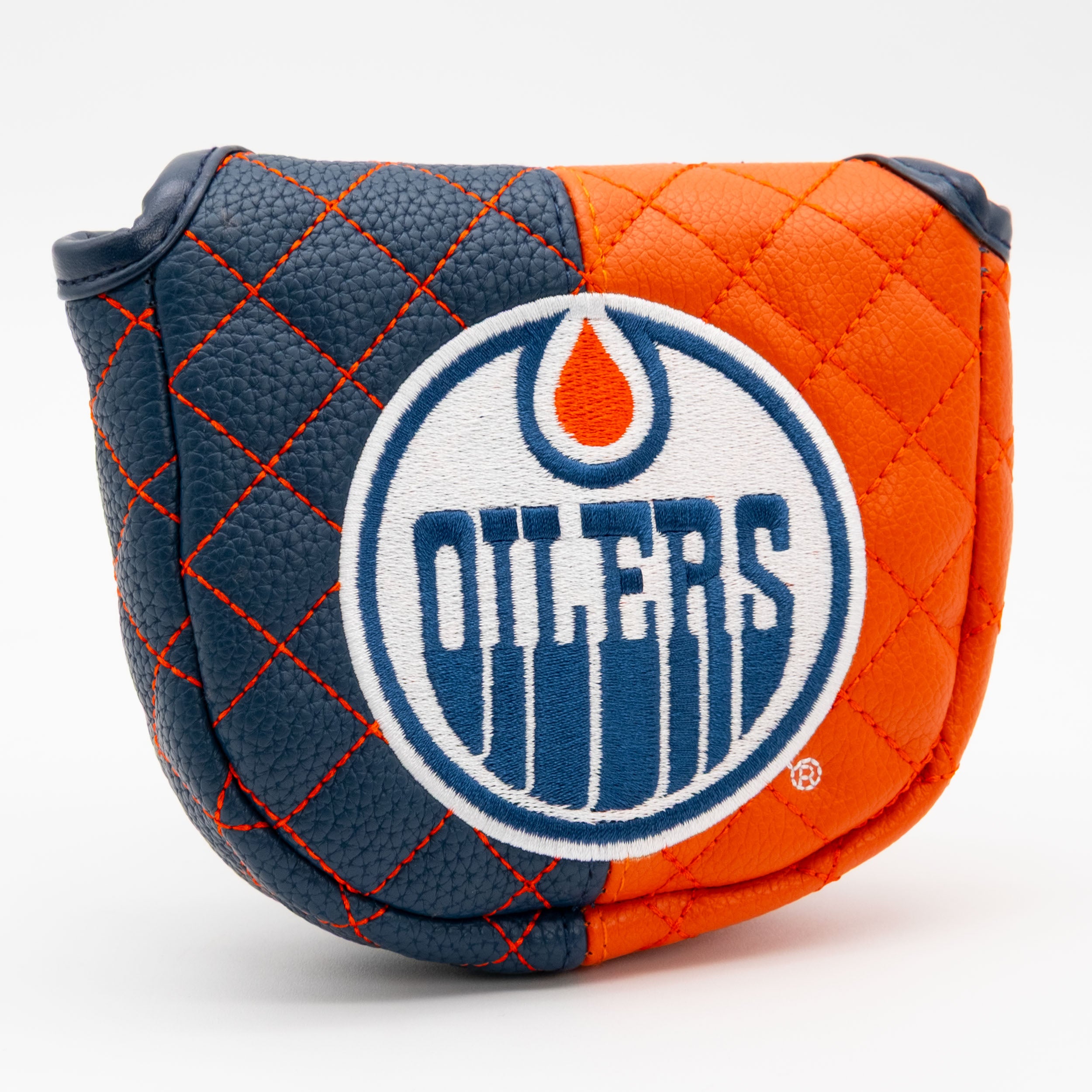 Edmonton Oilers Quilted Mallet Putter Cover (SPLIT)