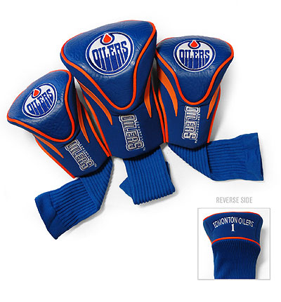 Edmonton Oilers 3 Pack Contour Sock Headcovers