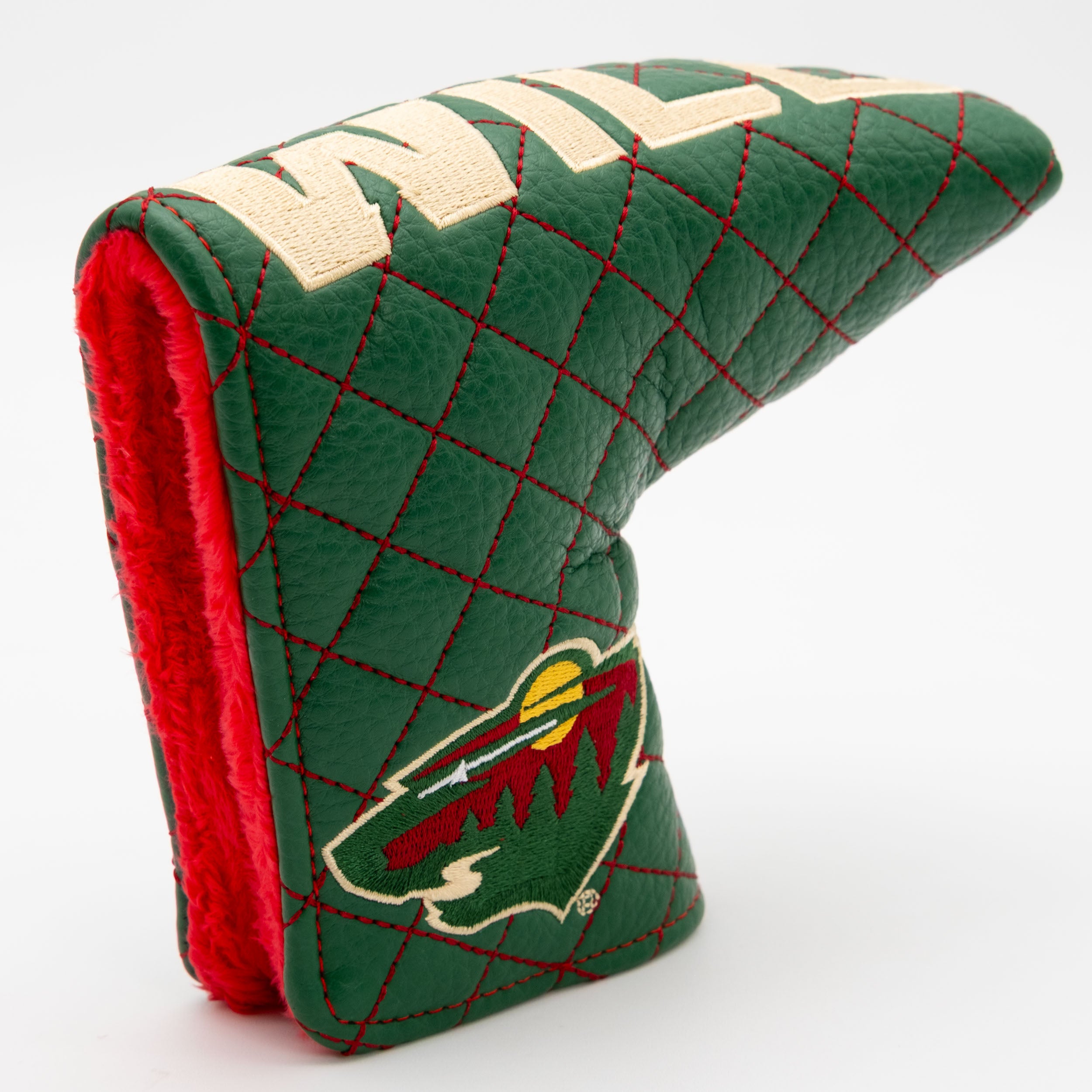 Minnesota Wild Quited Blade Putter Cover (SOLID)