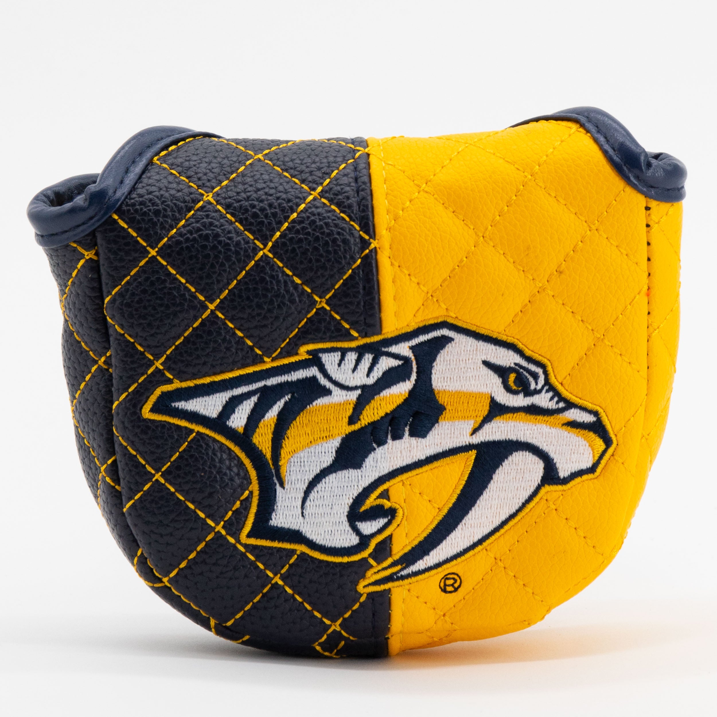 Nashville Predators Quilted Mallet Putter Cover (SPLIT)
