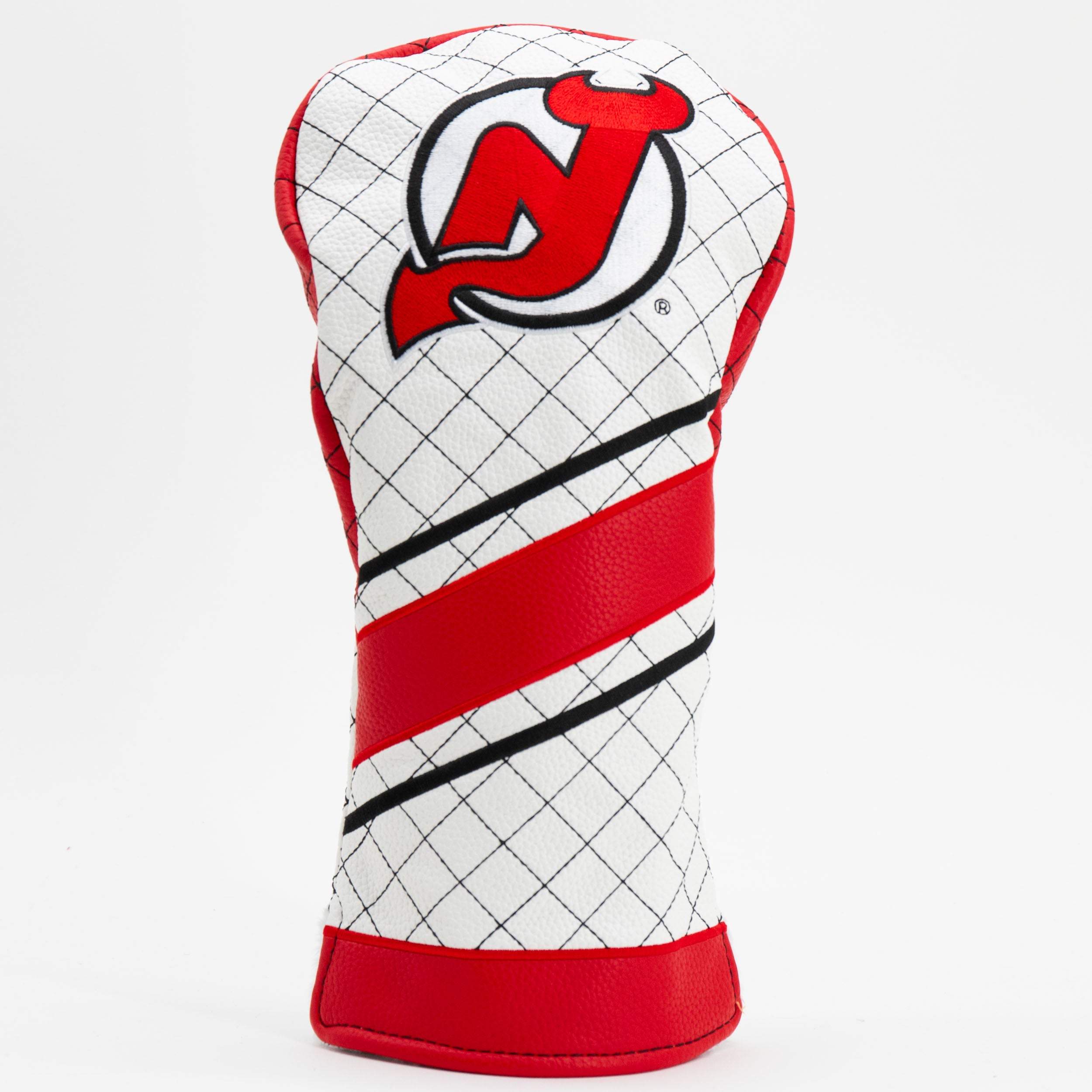 New Jersey Devils Quilted Driver Headcover (STRIPED)