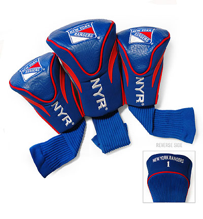 New York Rangers 3 Pack Contour Sock Headcovers
