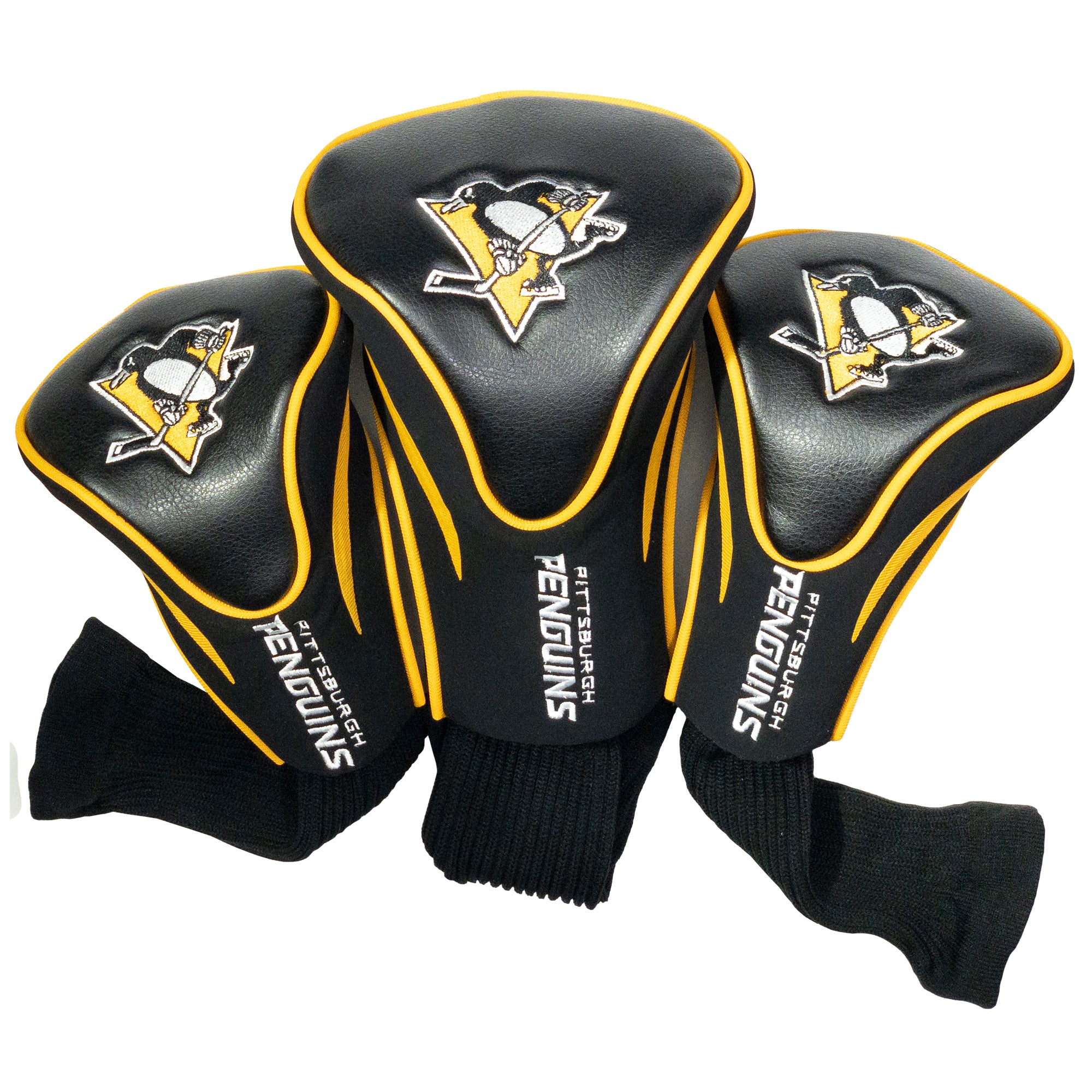 Pittsburgh Penguins 3 Pack Contour Sock Headcovers