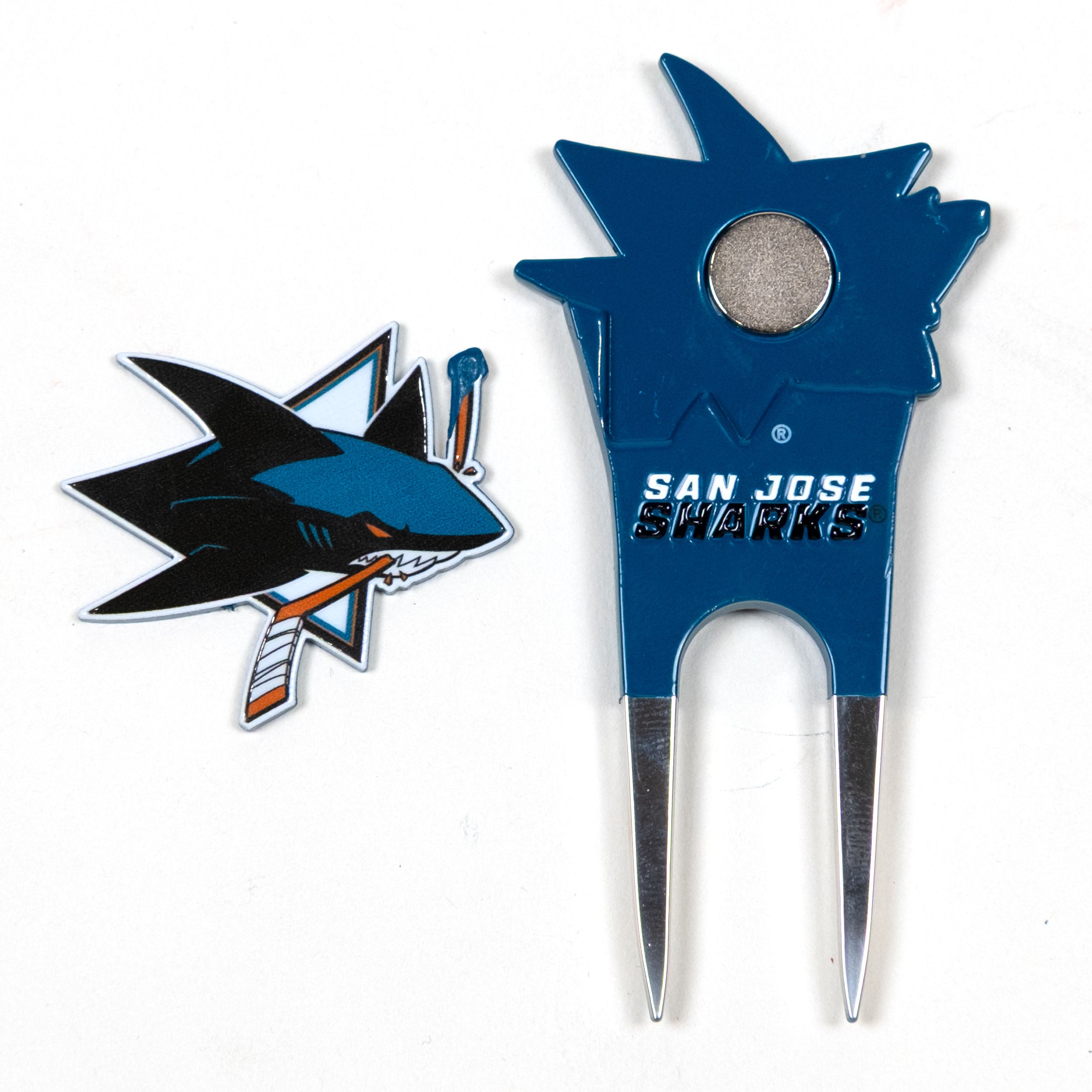 San Jose Sharks Custom Shaped Divot Tool