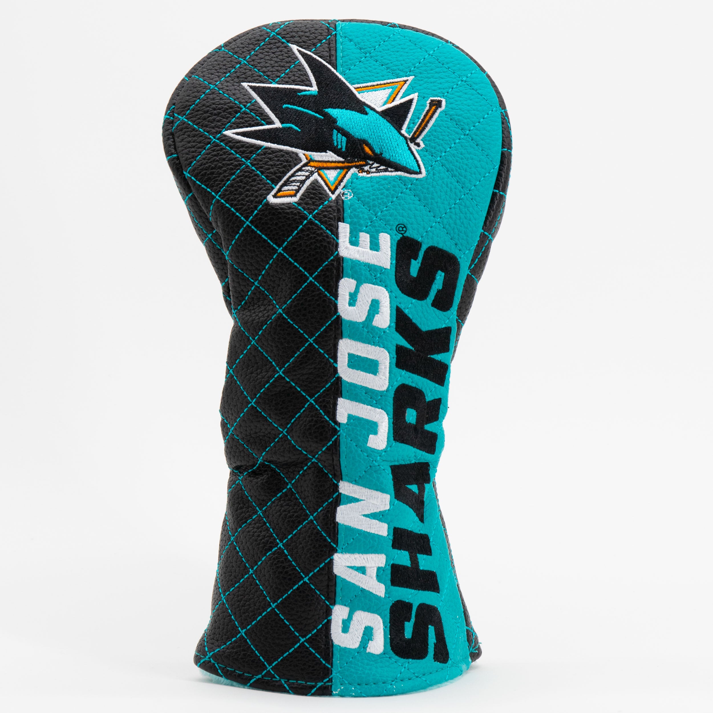 San Jose Sharks Quilted Fairway Headcover (SPLIT)