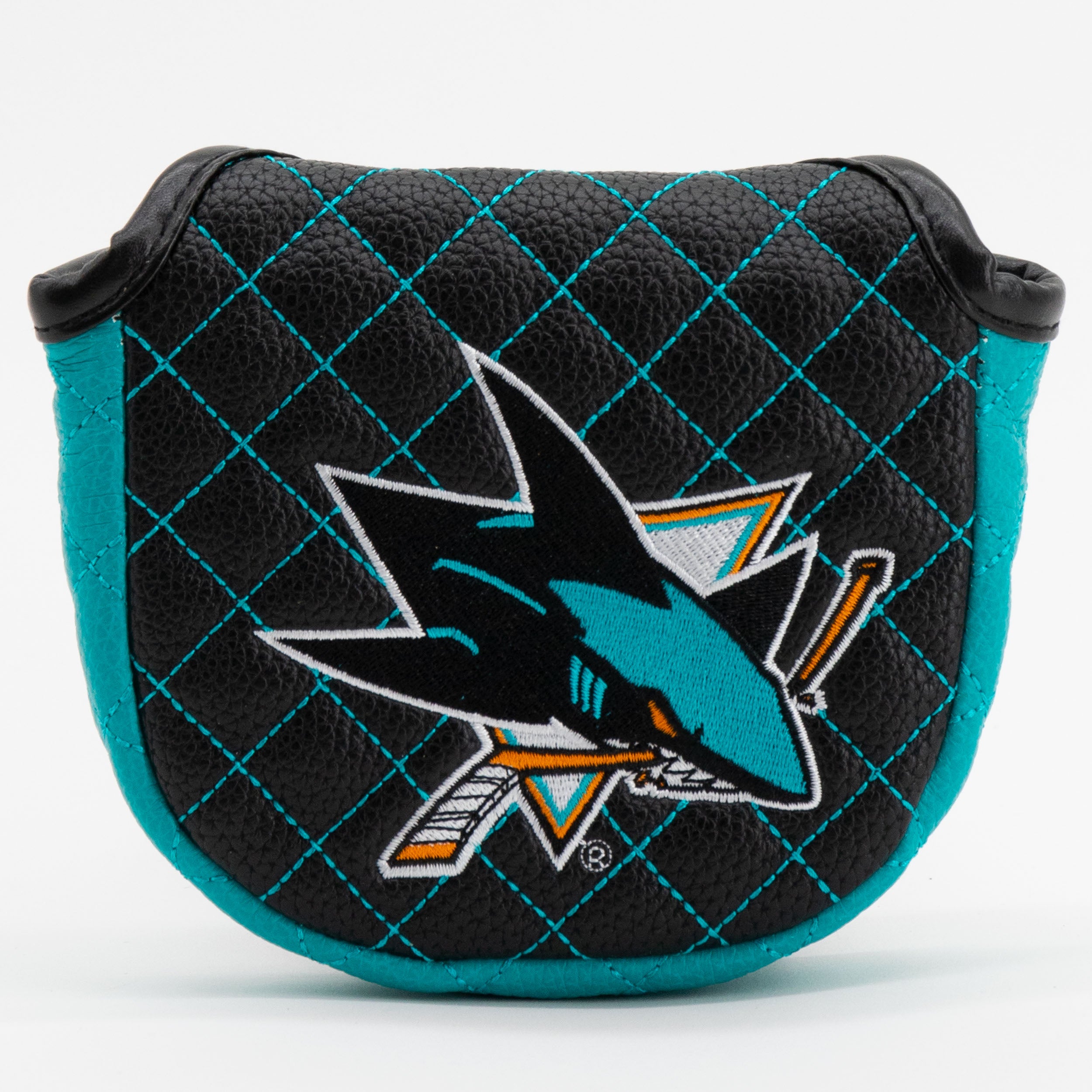 San Jose Sharks Quilted Mallet Putter Cover (SOLID)