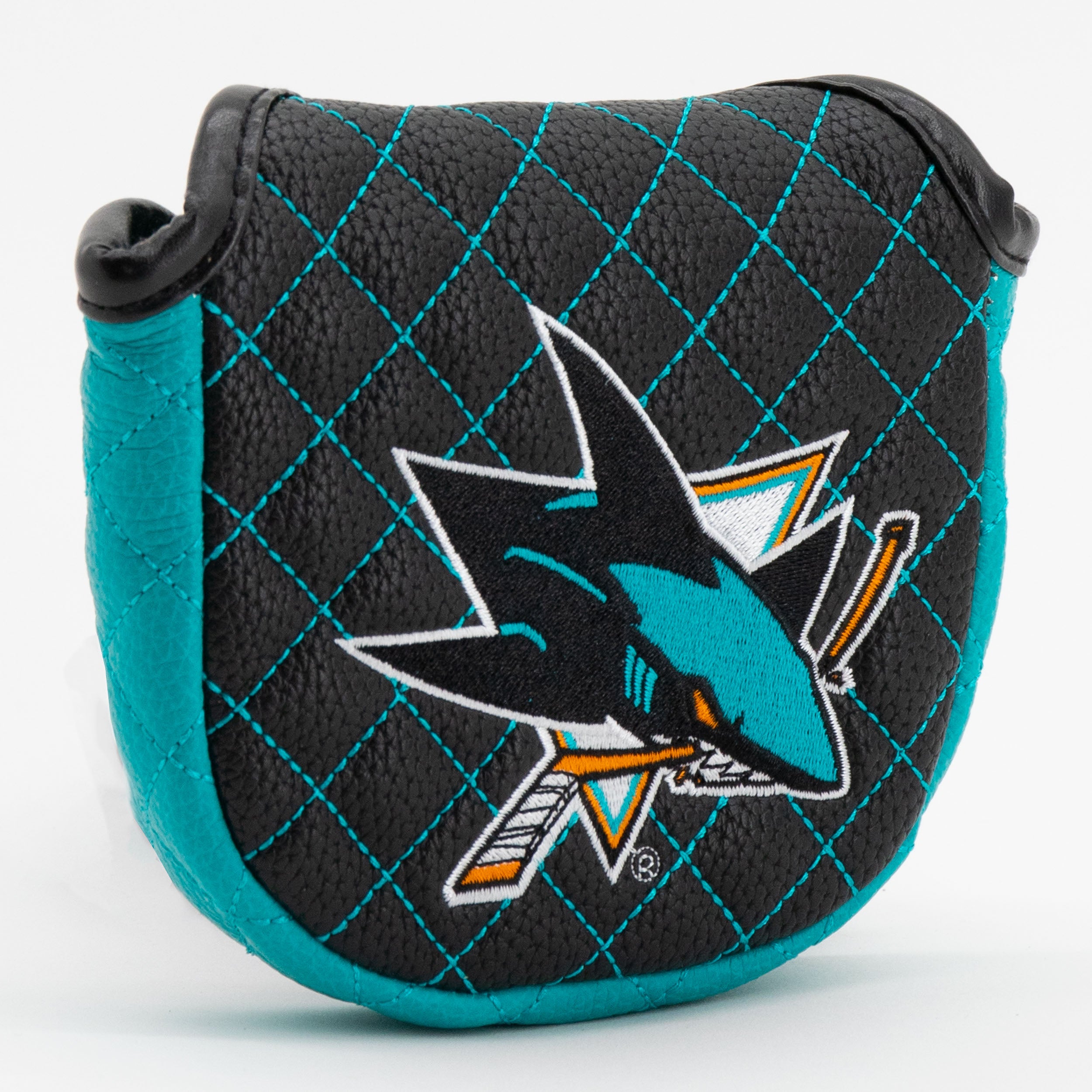 San Jose Sharks Quilted Mallet Putter Cover (SOLID)