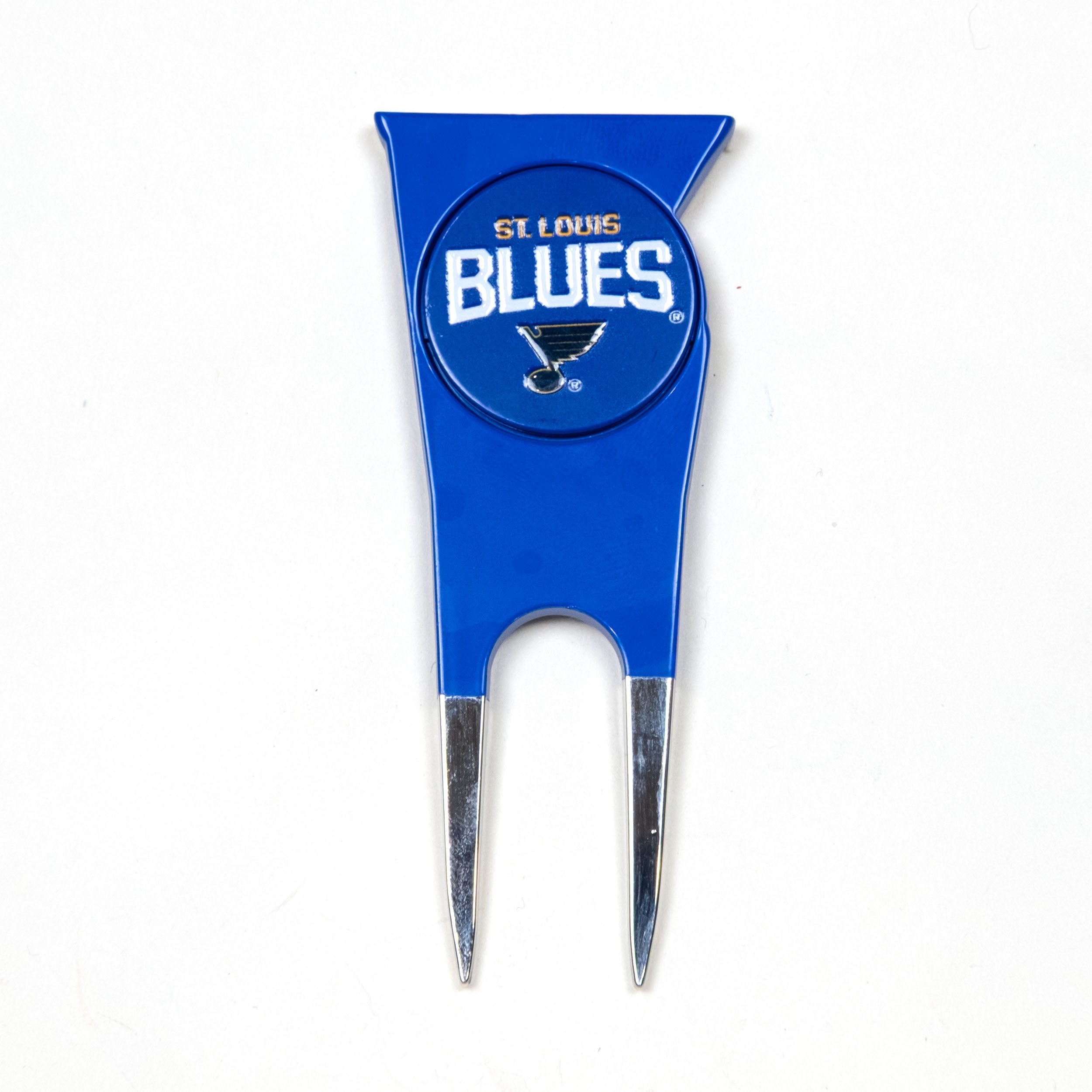 St. Louis Blues Custom Shaped Divot Tool