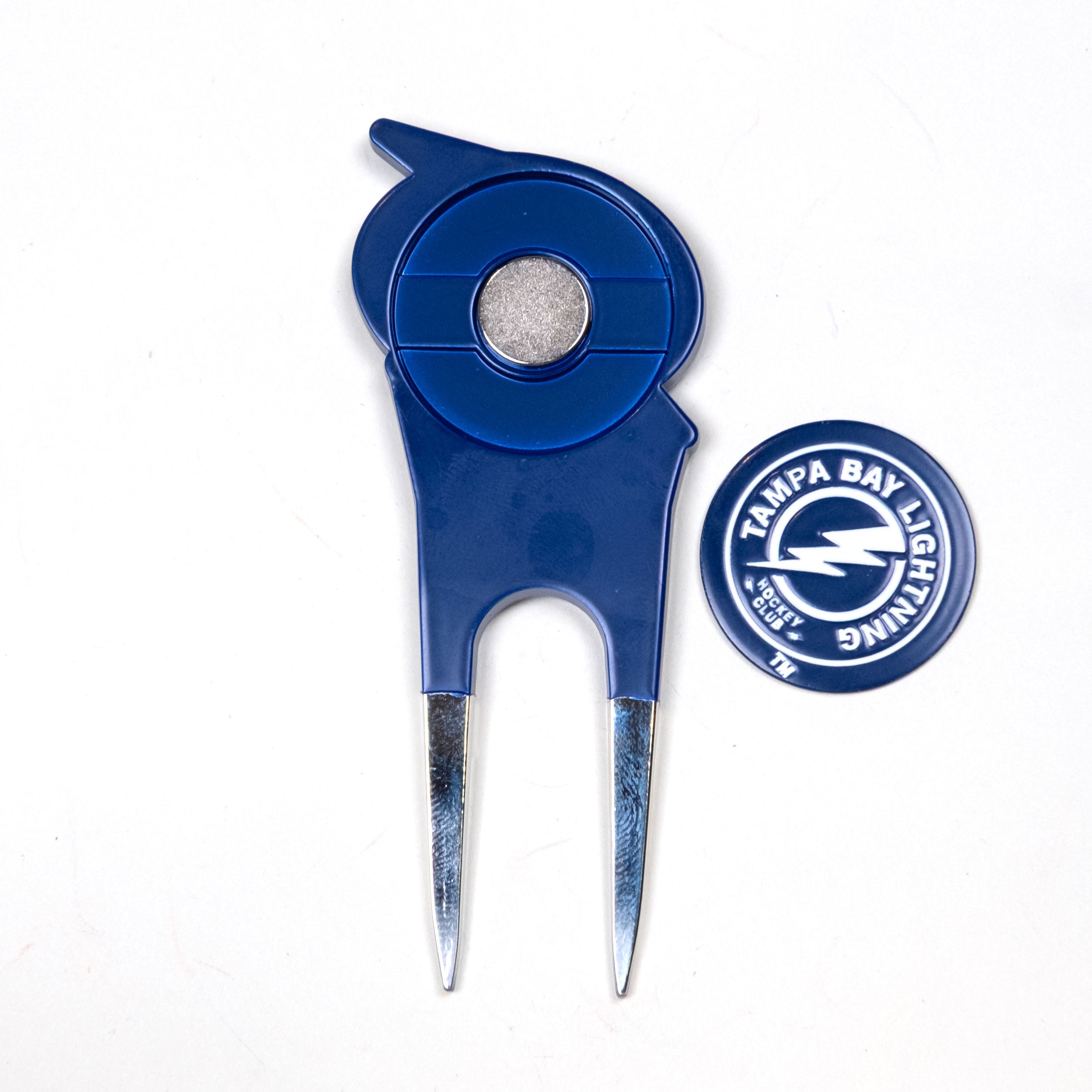 Tampa Bay Lightning Custom Shaped Divot Tool