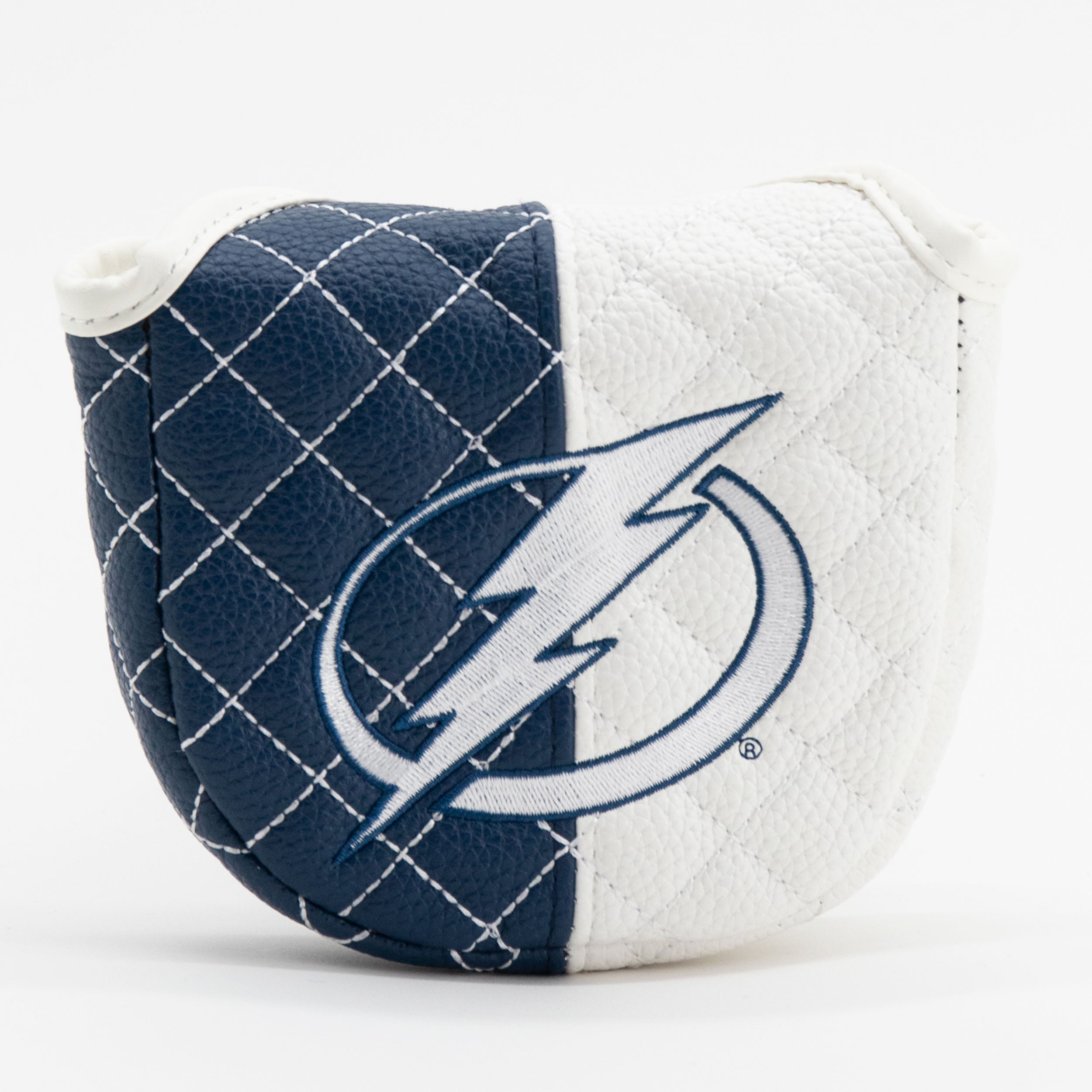 Tampa Bay Lightning Quilted Mallet Putter Cover (SPLIT)