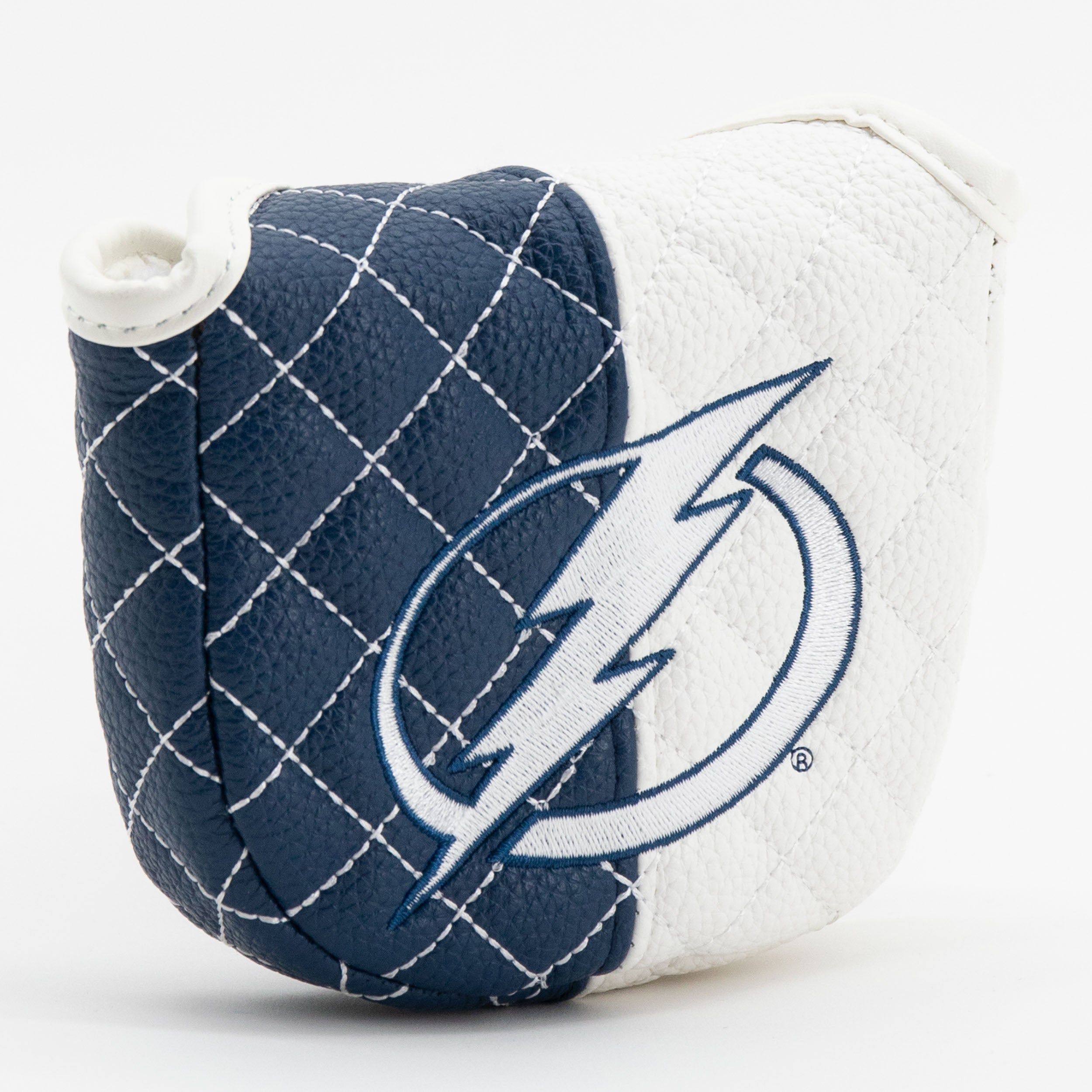 Tampa Bay Lightning Quilted Mallet Putter Cover (SPLIT)