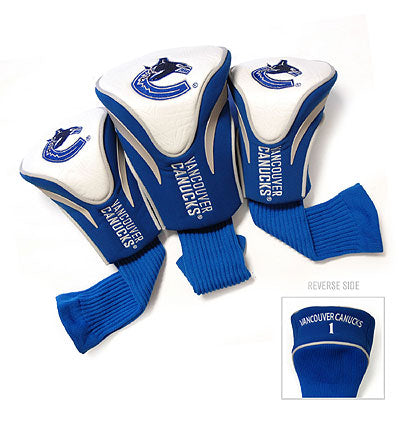 Vancouver Canucks 3 Pack Contour Sock Headcovers