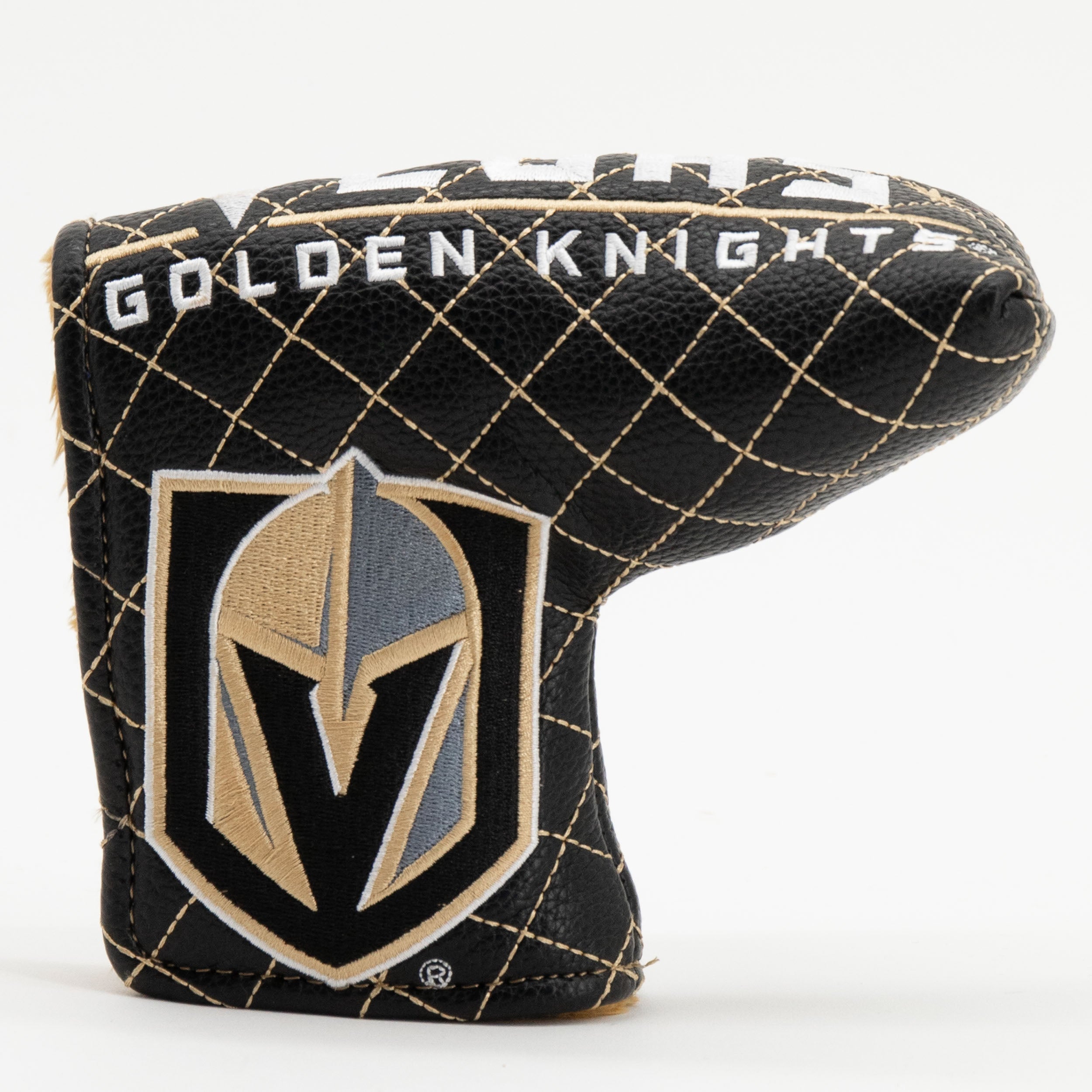 Vegas Golden Knights Quited Blade Putter Cover (SOLID)