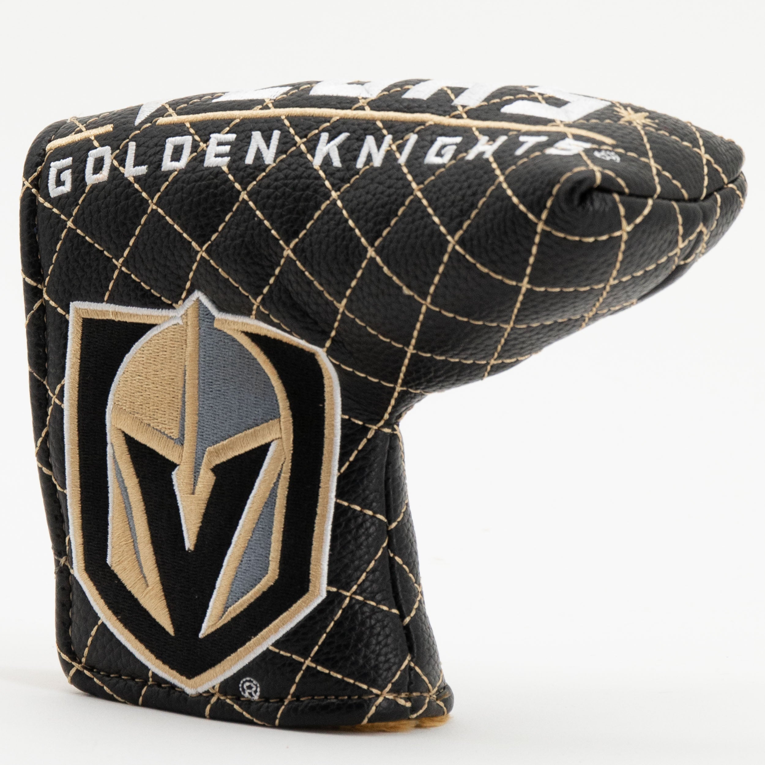 Vegas Golden Knights Quited Blade Putter Cover (SOLID)